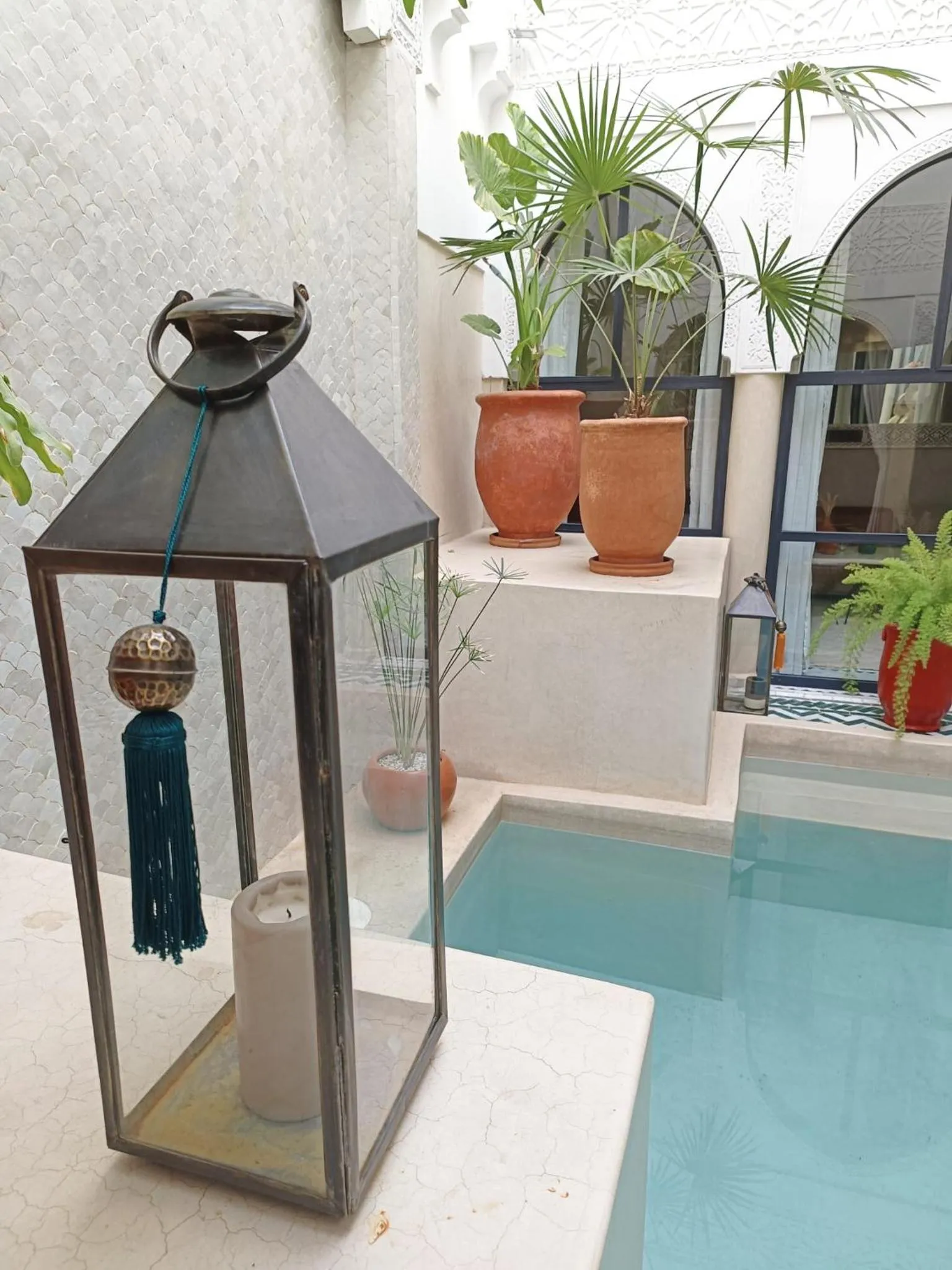 Swimming pool in Riad Palau Marrakech