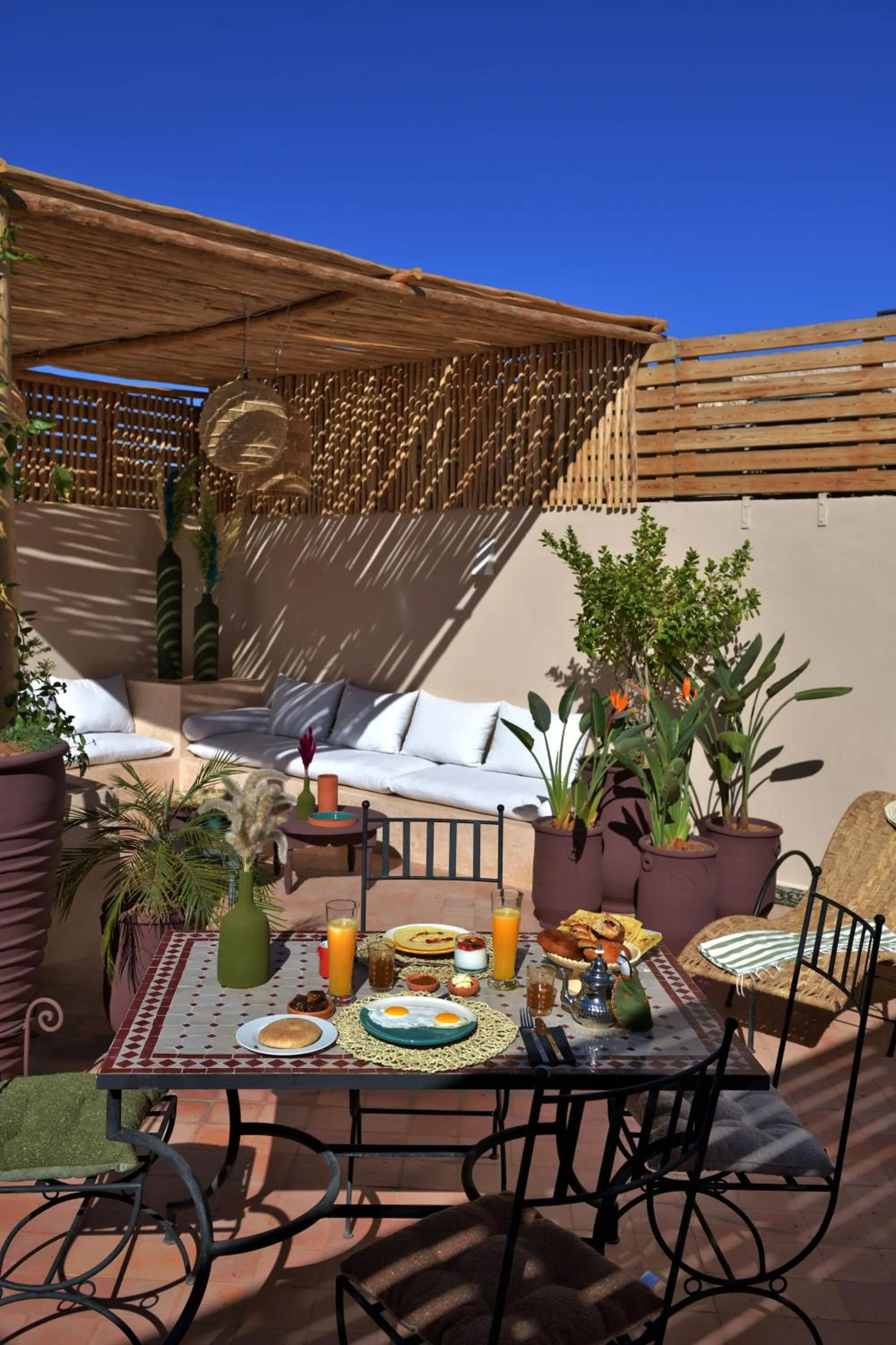 Patio in Riad Palau Marrakech