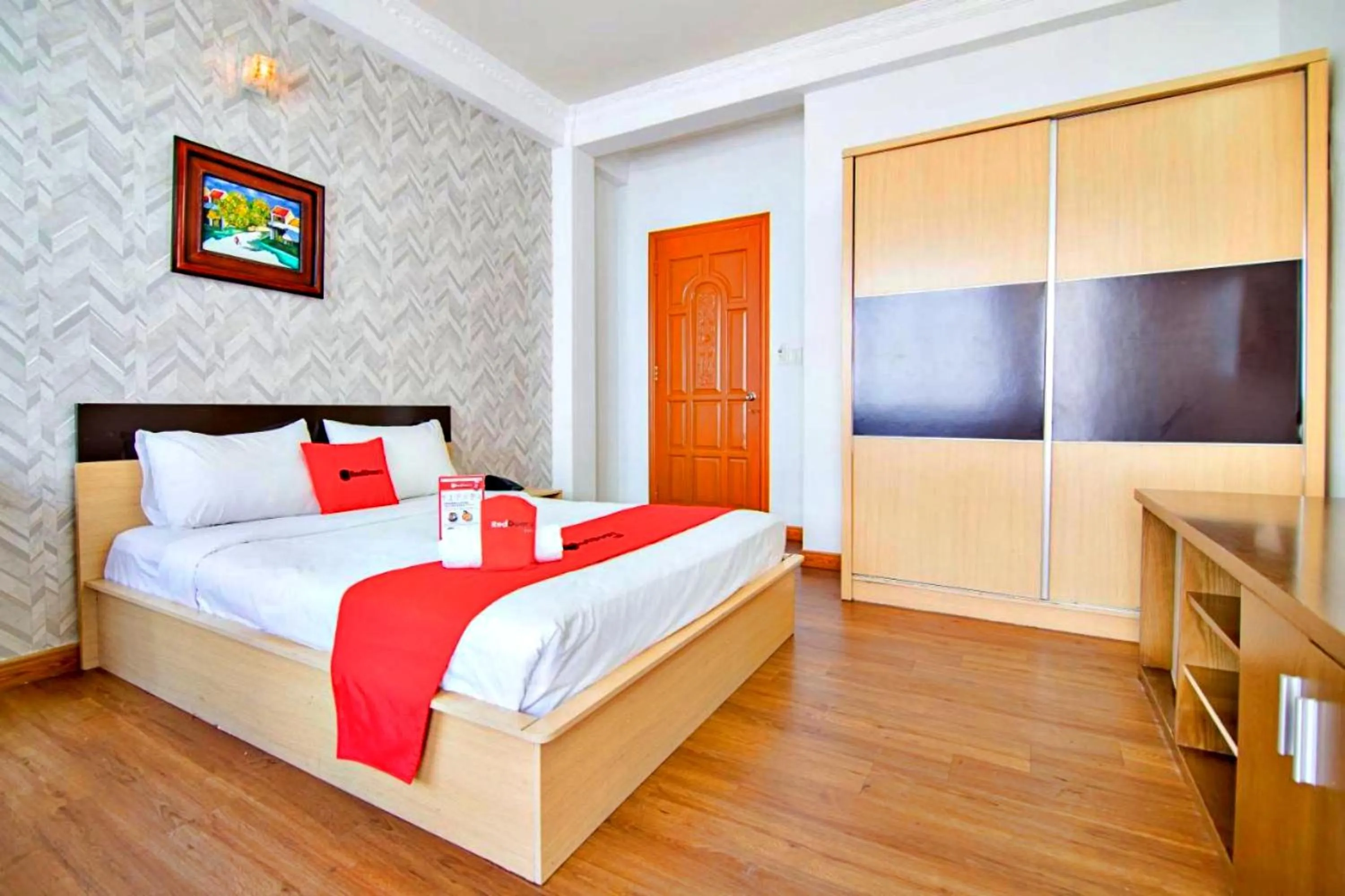 Bed in HANZ Quynh Giang Hotel