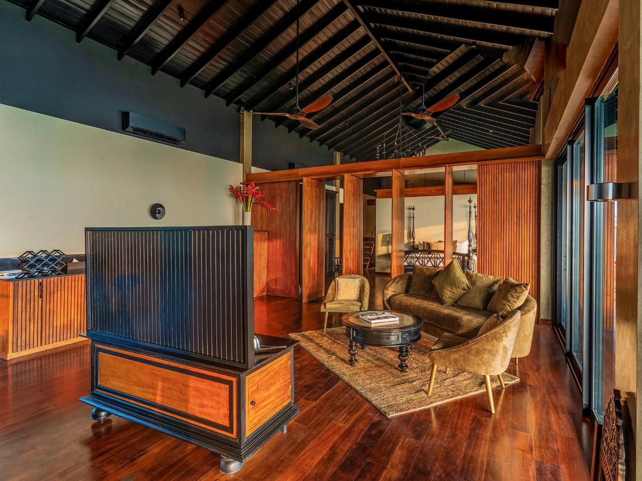 Living room in DORMERO Hotel Sri Lanka Hikkaduwa Beach