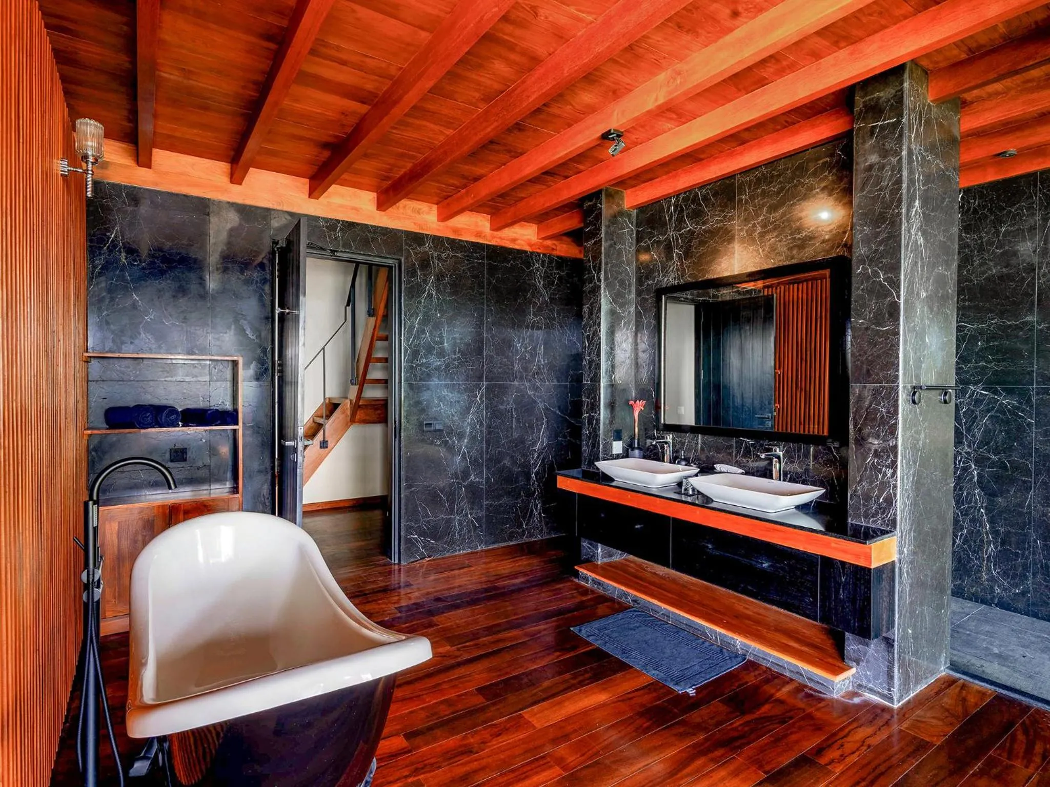 Bathroom in DORMERO Hotel Sri Lanka Hikkaduwa Beach
