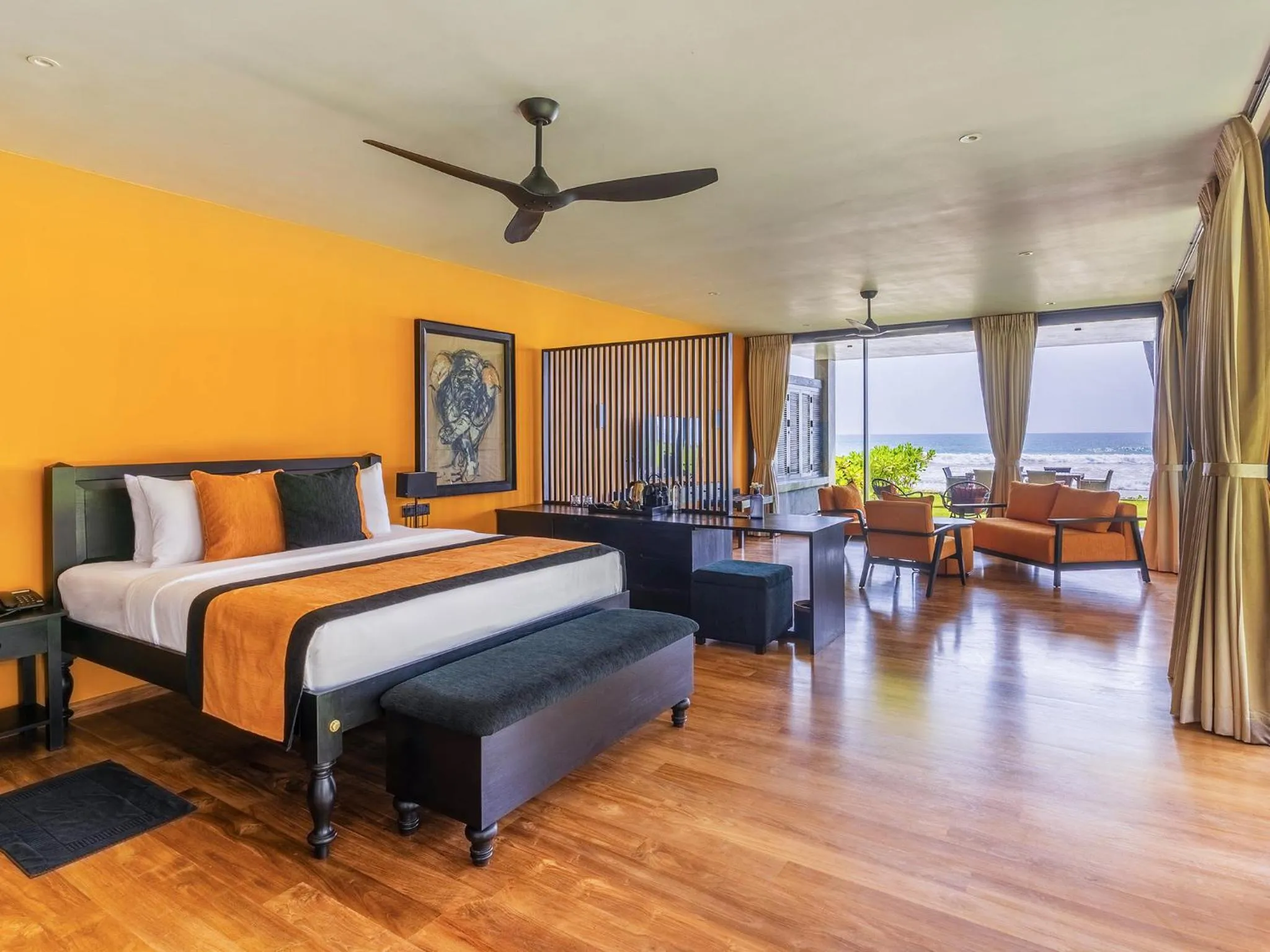 Photo of the whole room, Bed in DORMERO Hotel Sri Lanka Hikkaduwa Beach