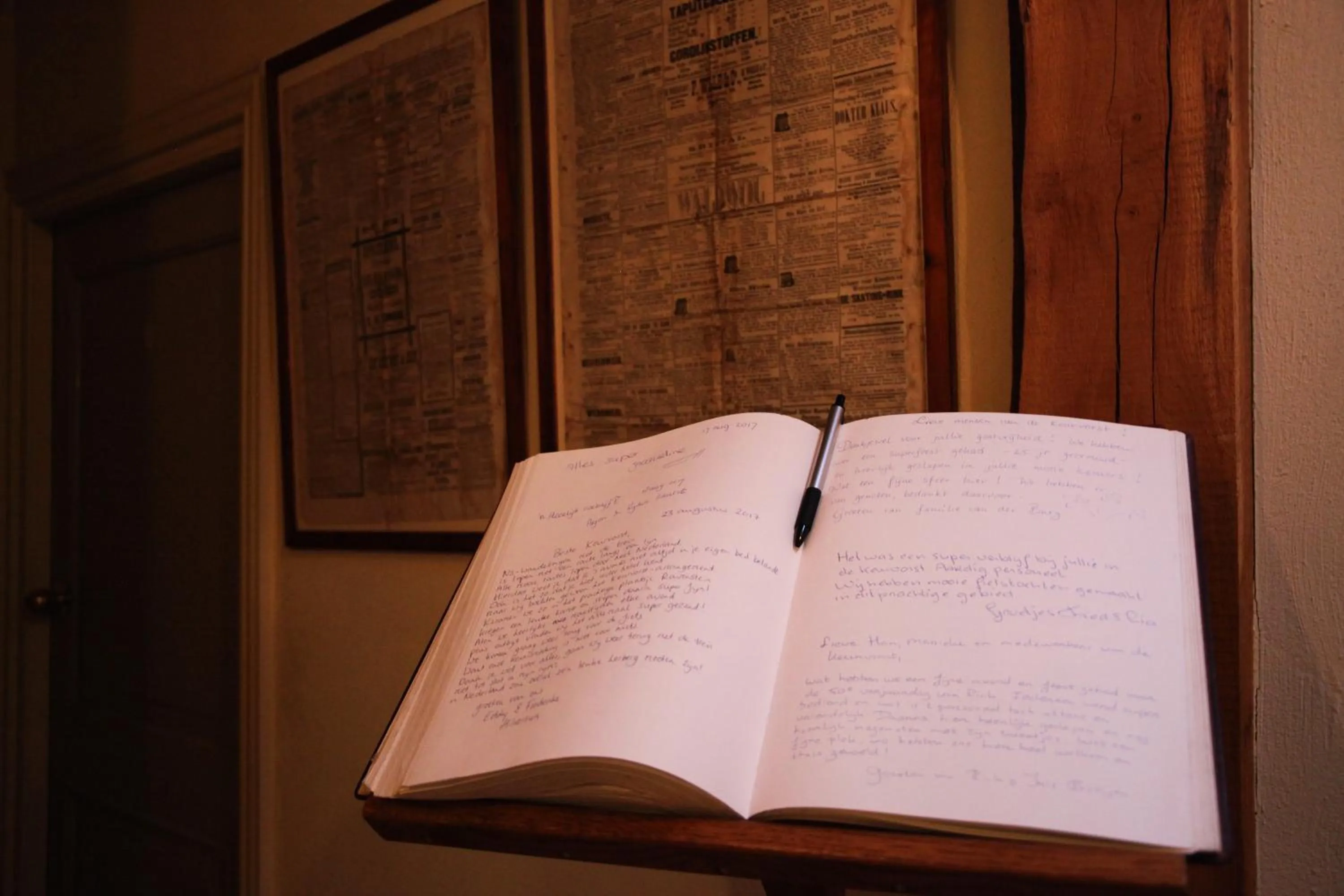 Decorative detail in Hotel Restaurant De Keurvorst