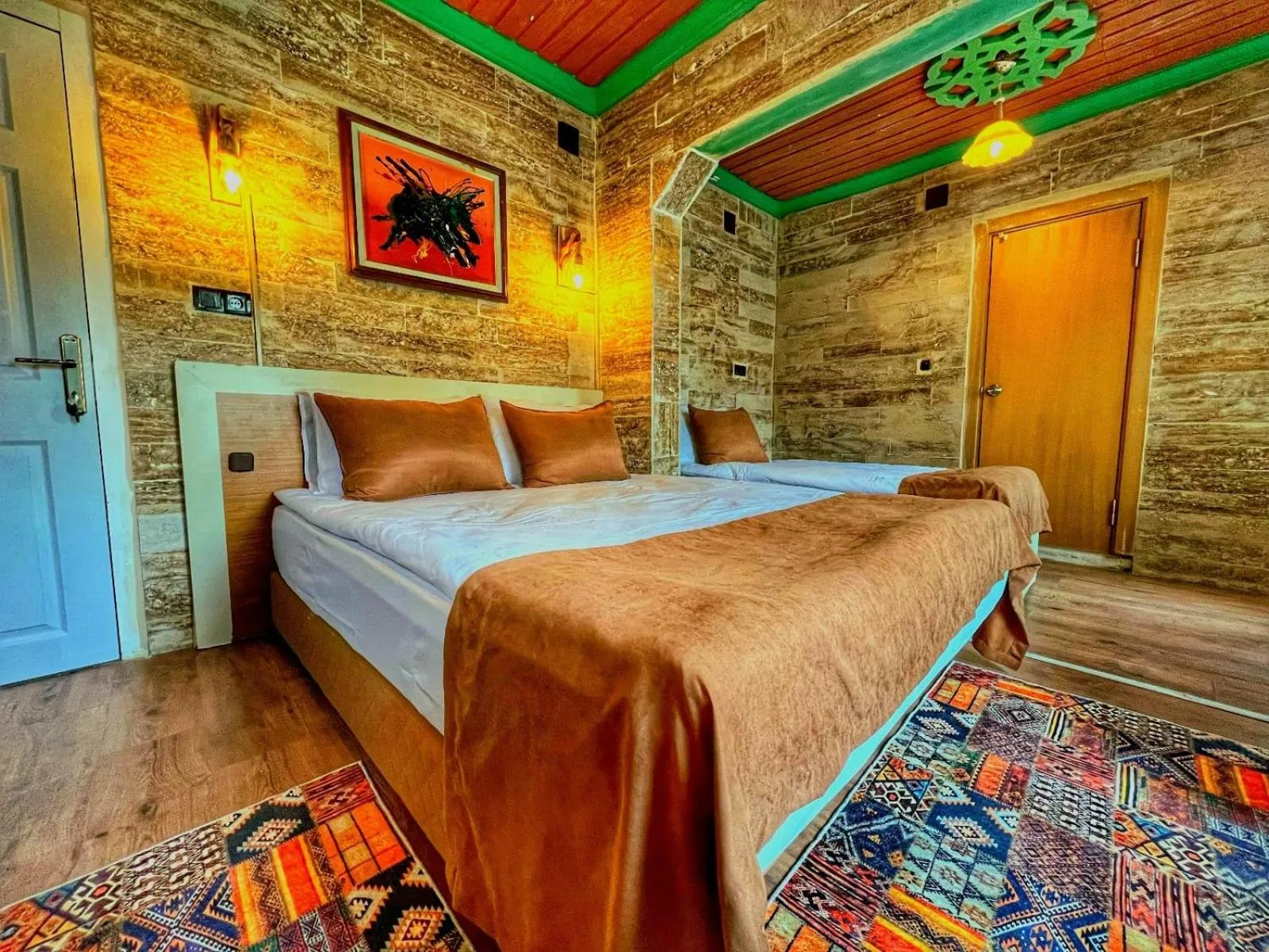 Bed in Arton İn Cappadocia
