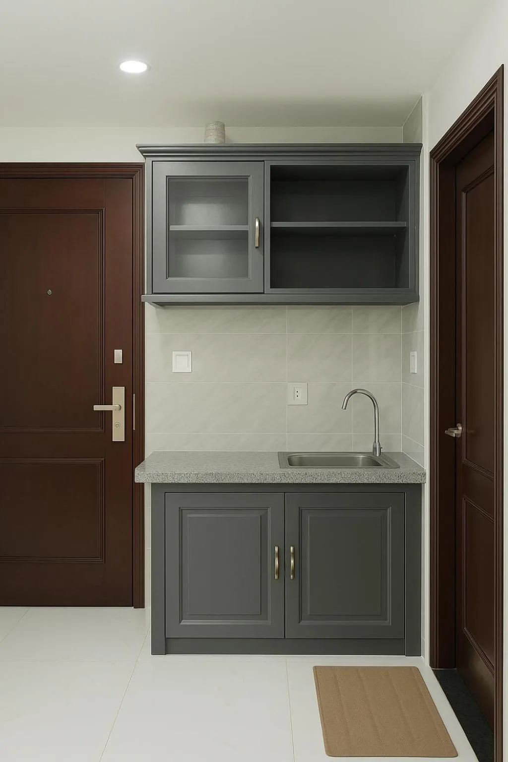 kitchen in Try Residence, The Elysée Koh Pich