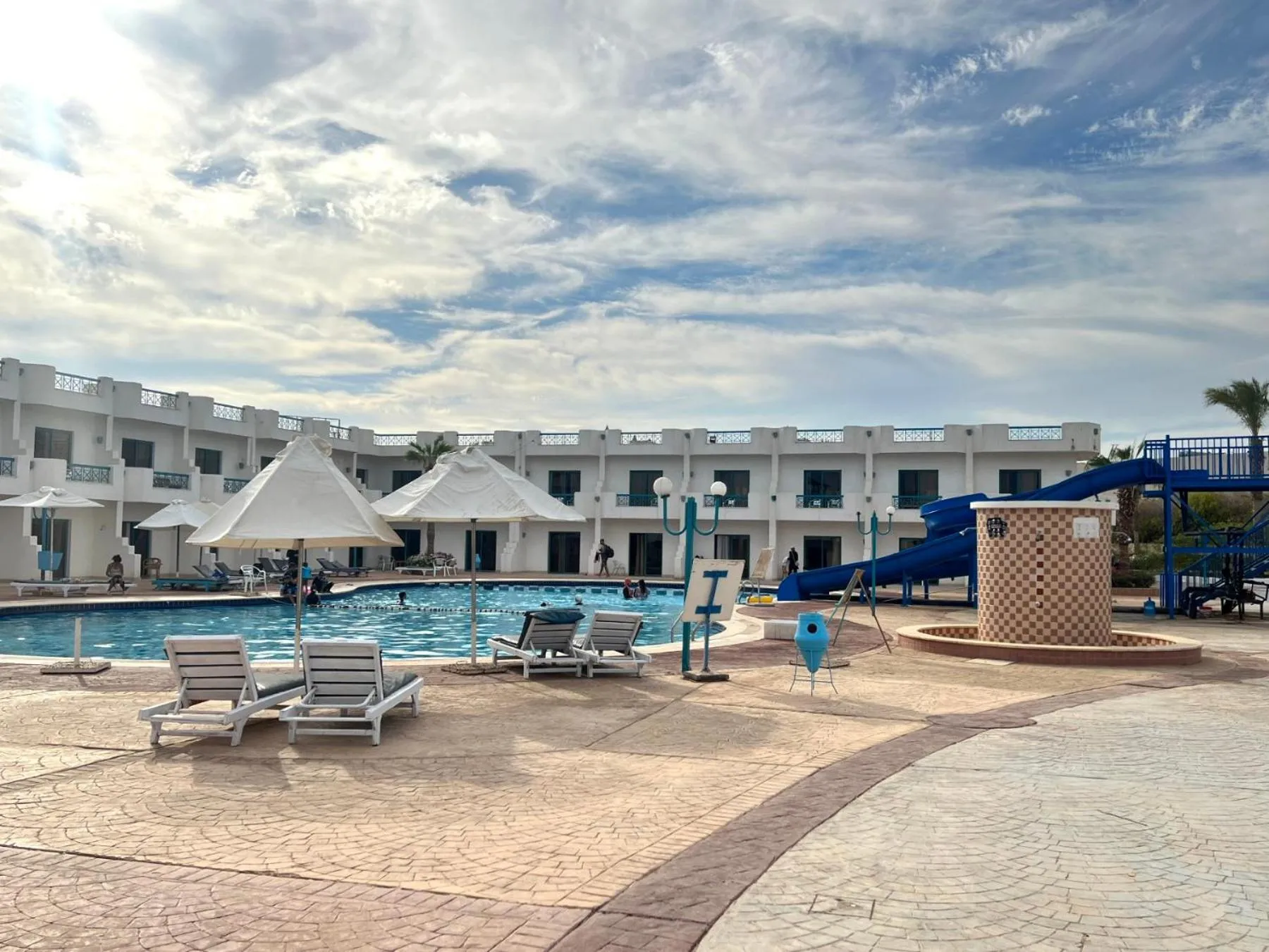 Swimming pool in Sharm Cliff Hotel