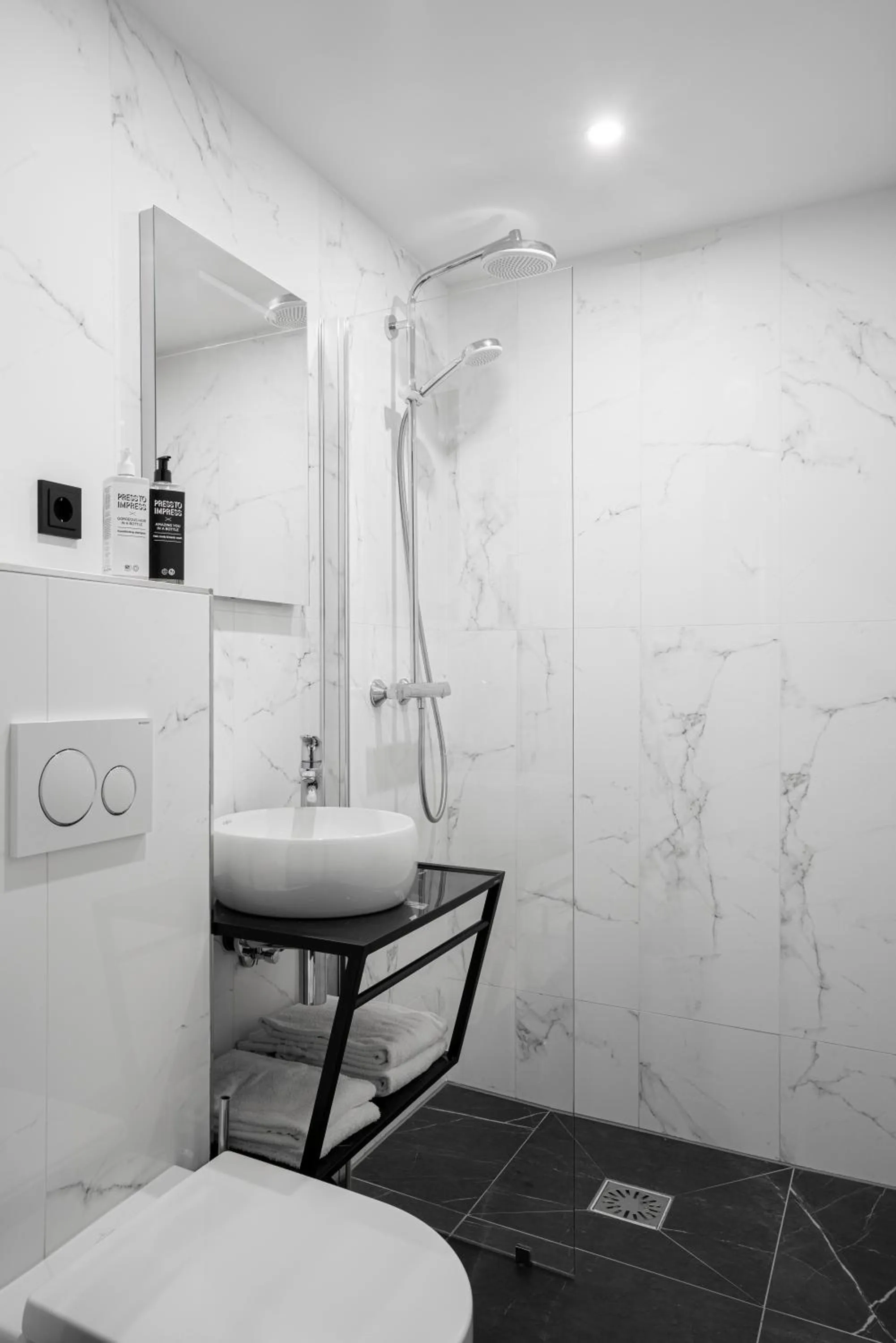 Bathroom in ibis Styles Amsterdam Amstel