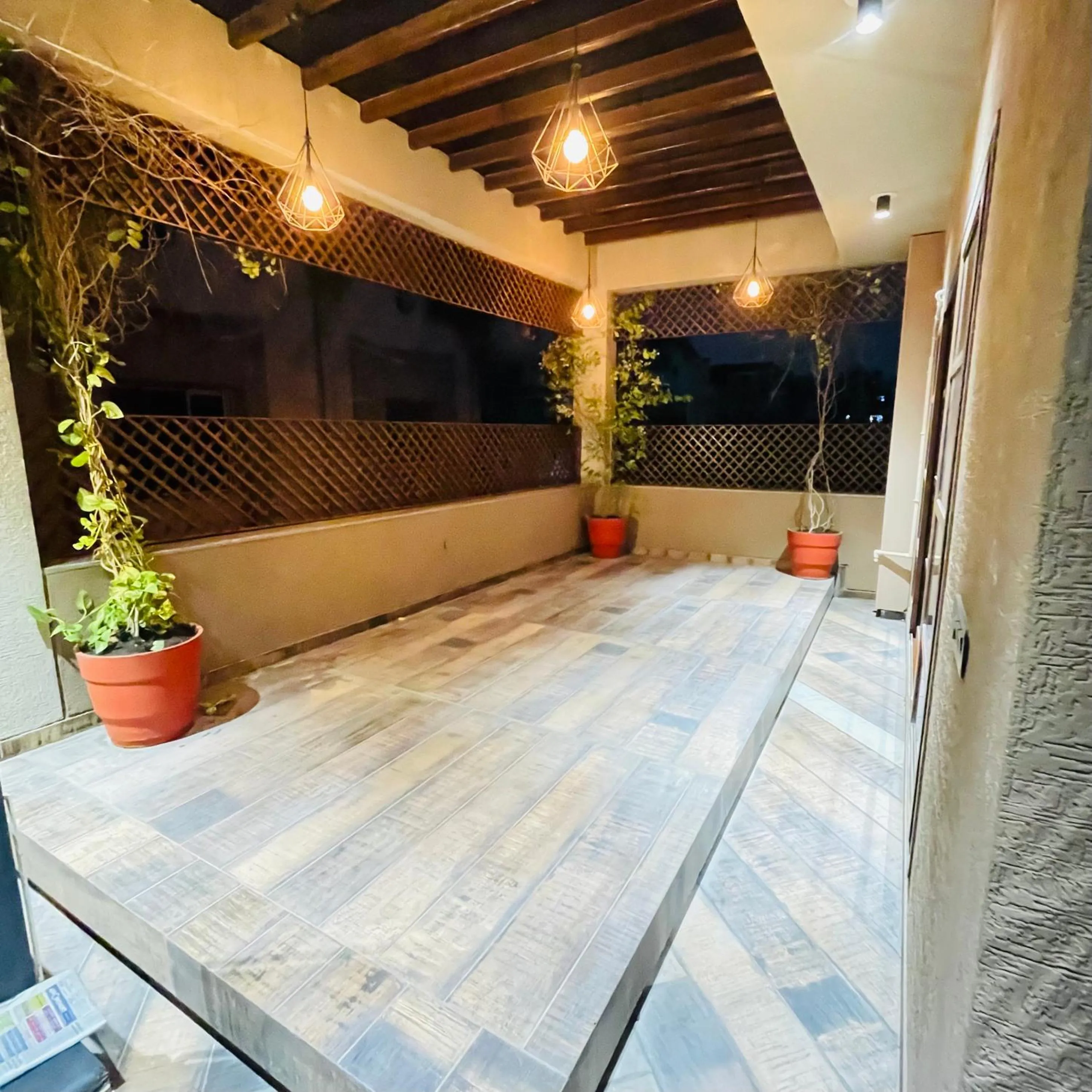 Garden in Nisarg’s stays