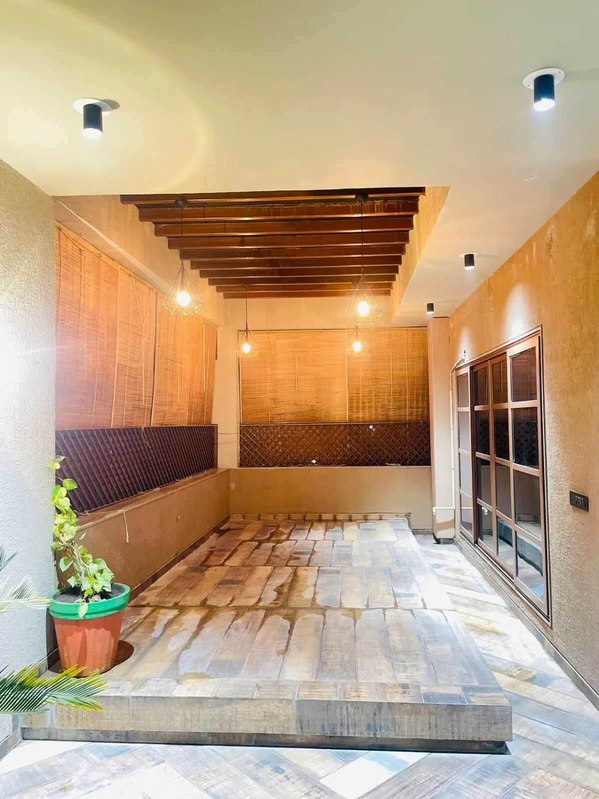 Bed in Nisarg’s stays