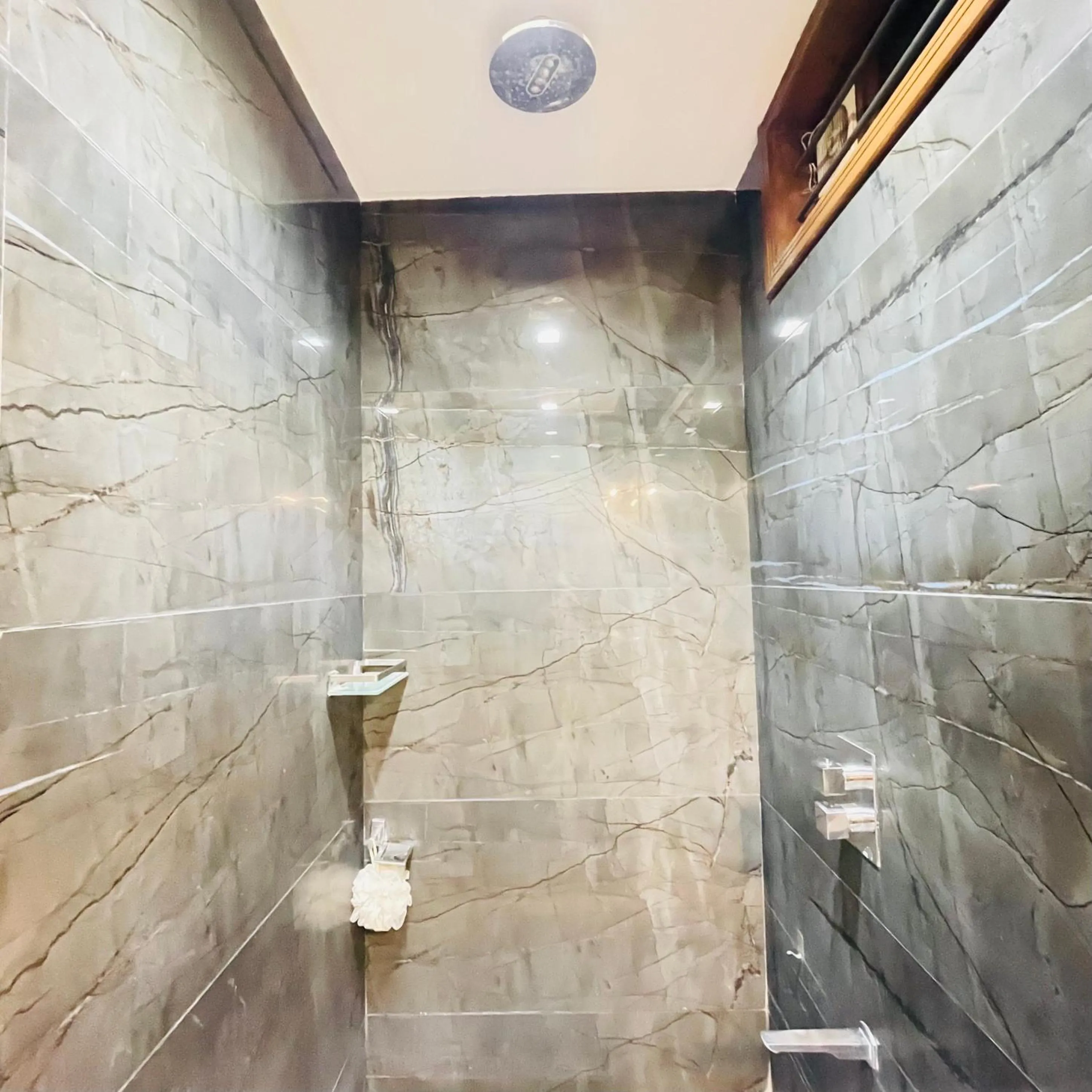 Shower in Nisarg’s stays