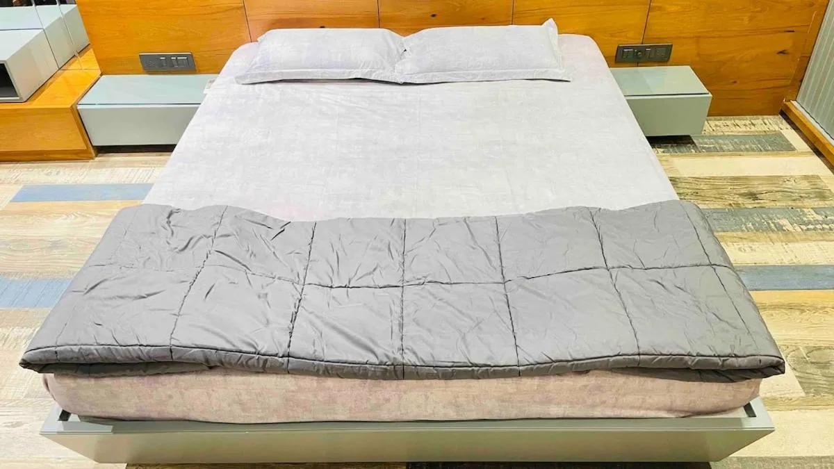 Bed in Nisarg’s stays