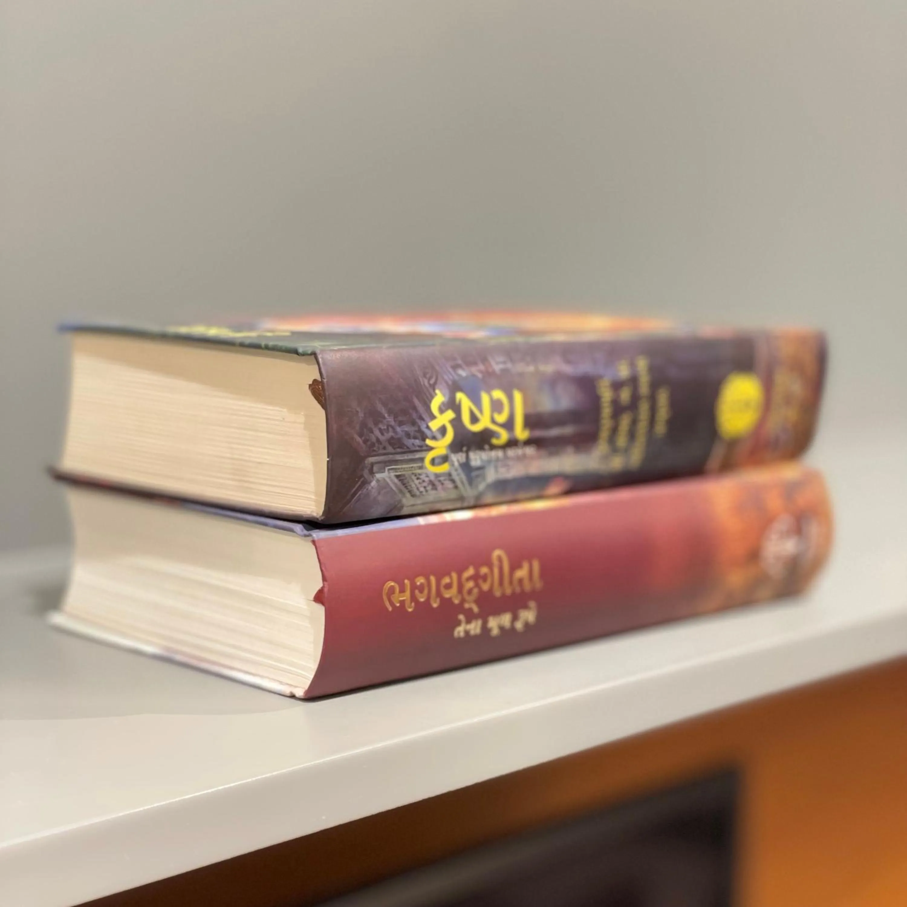 Library in Nisarg’s stays