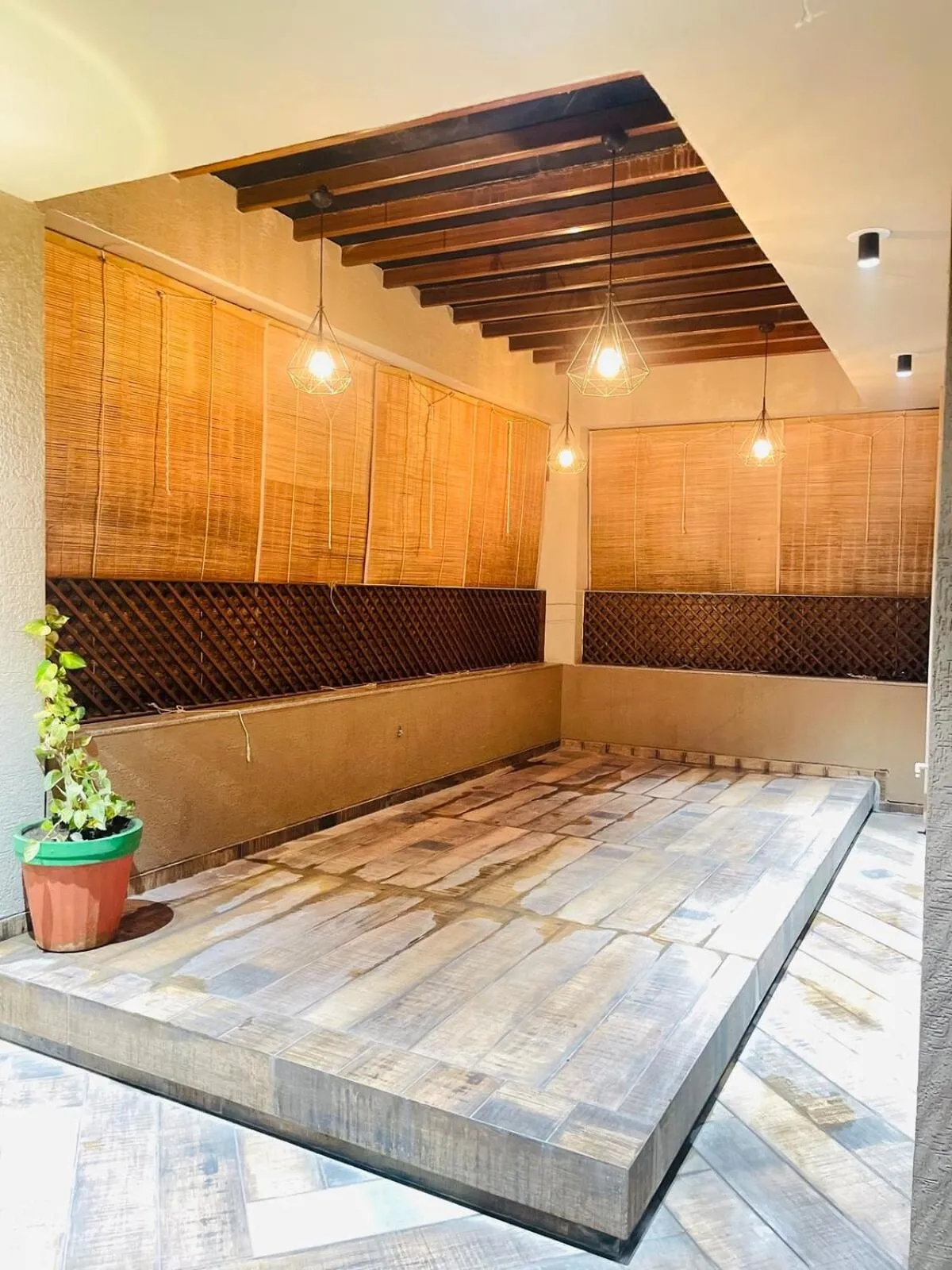 Bed in Nisarg’s stays