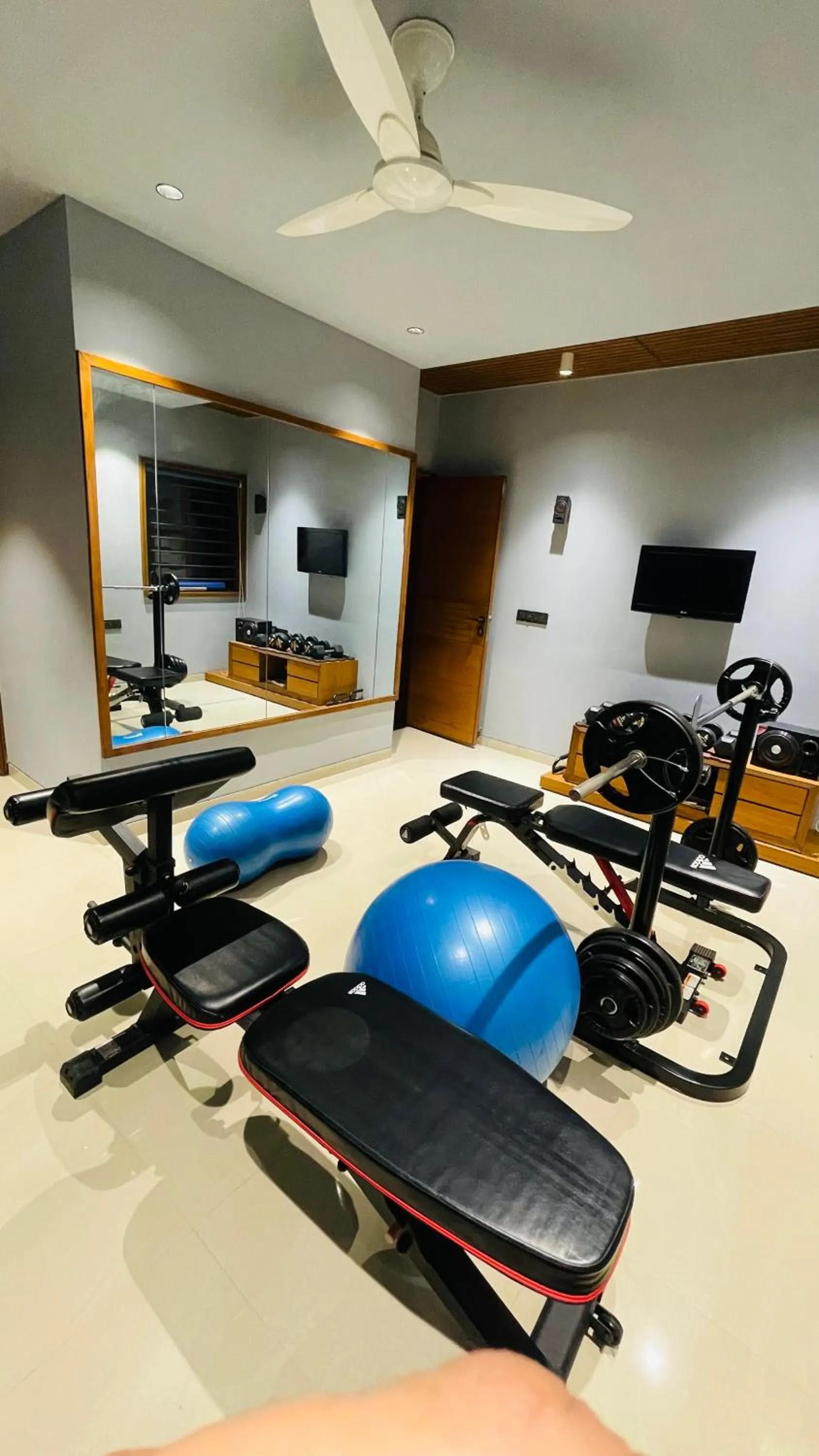 Fitness centre/facilities in Nisarg’s stays