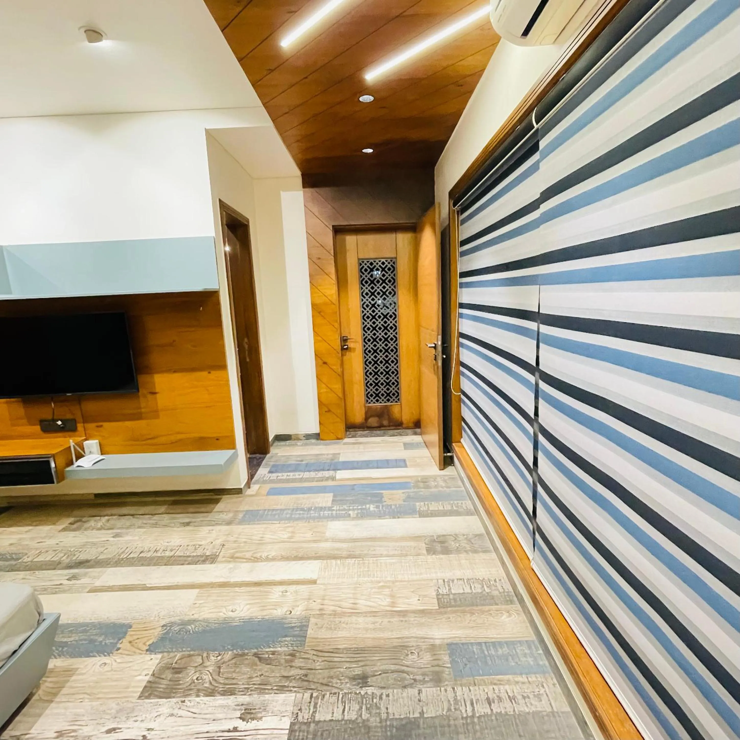 Bedroom in Nisarg’s stays