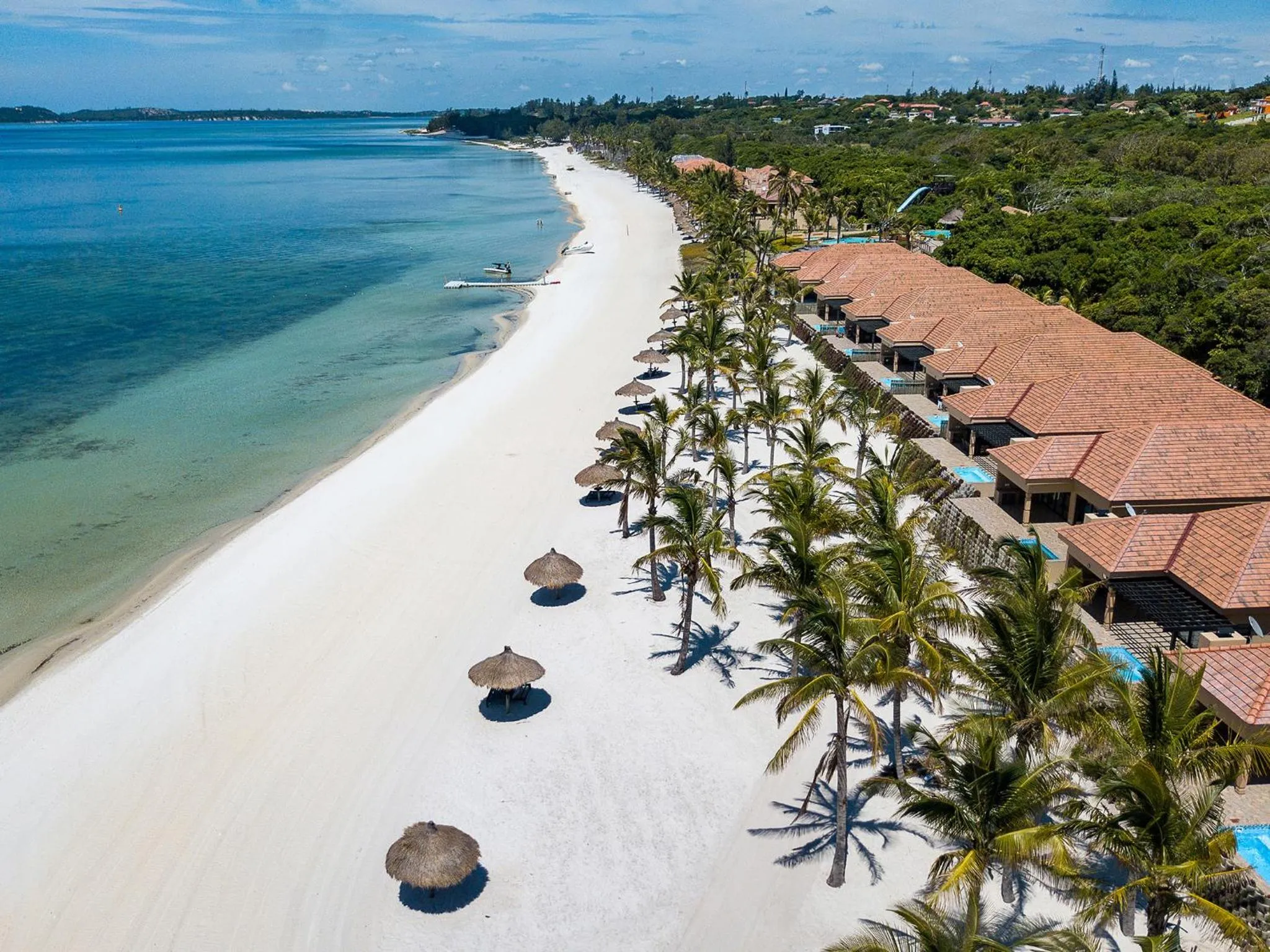 Bird's eye view in San Martinho Beach Club