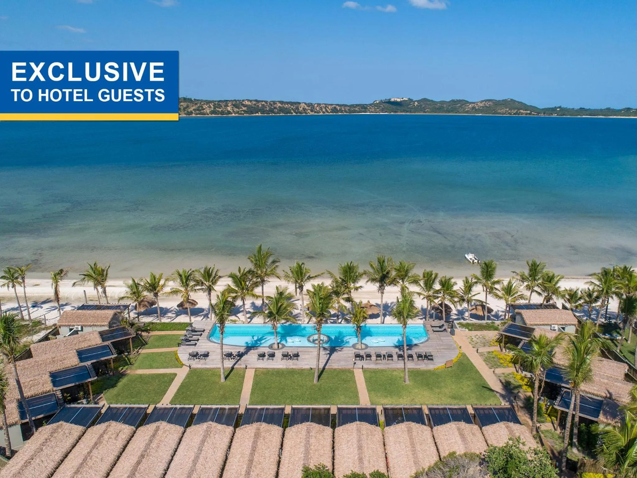 Bird's eye view in San Martinho Beach Club