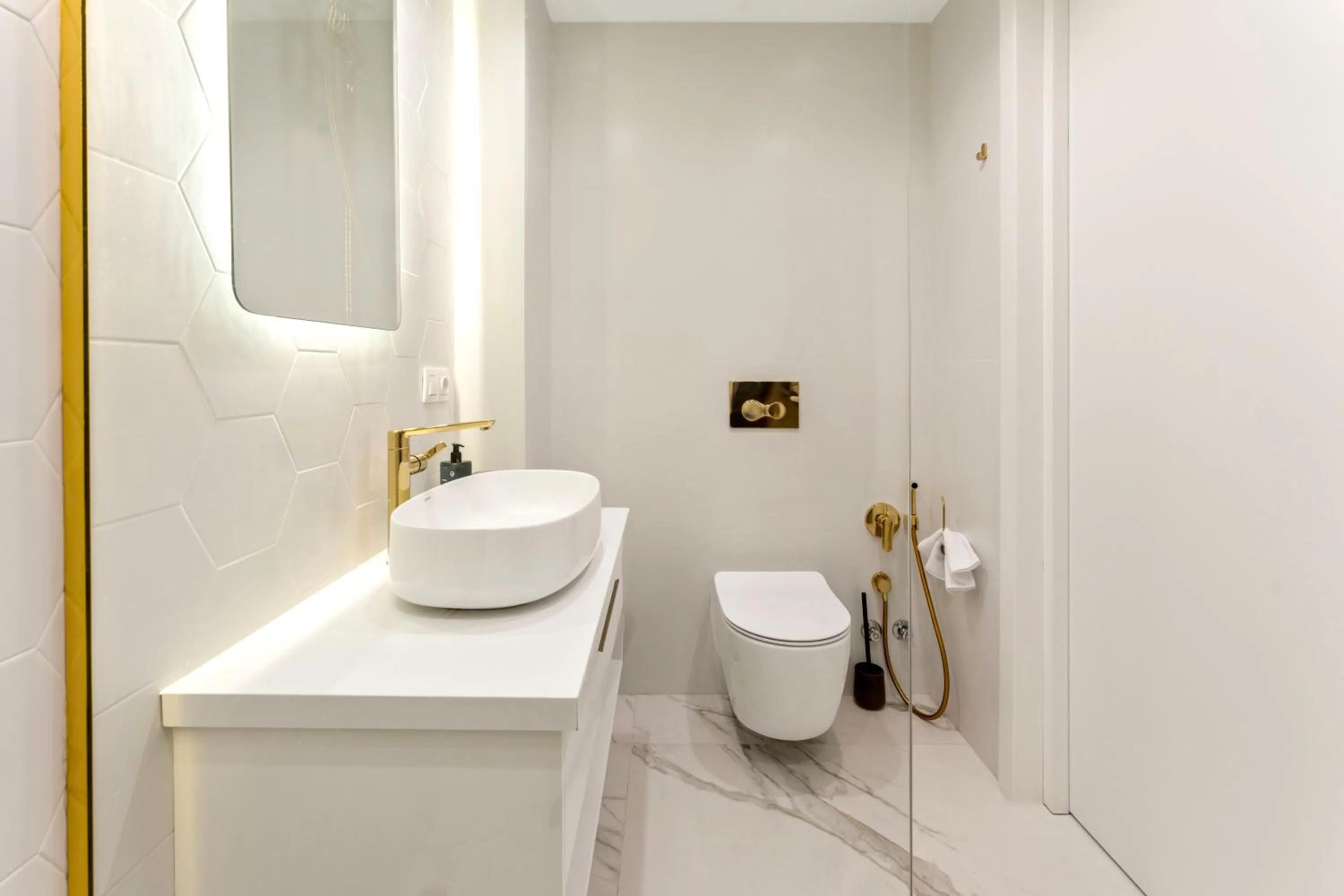 Toilet in Solridge Aparthotel