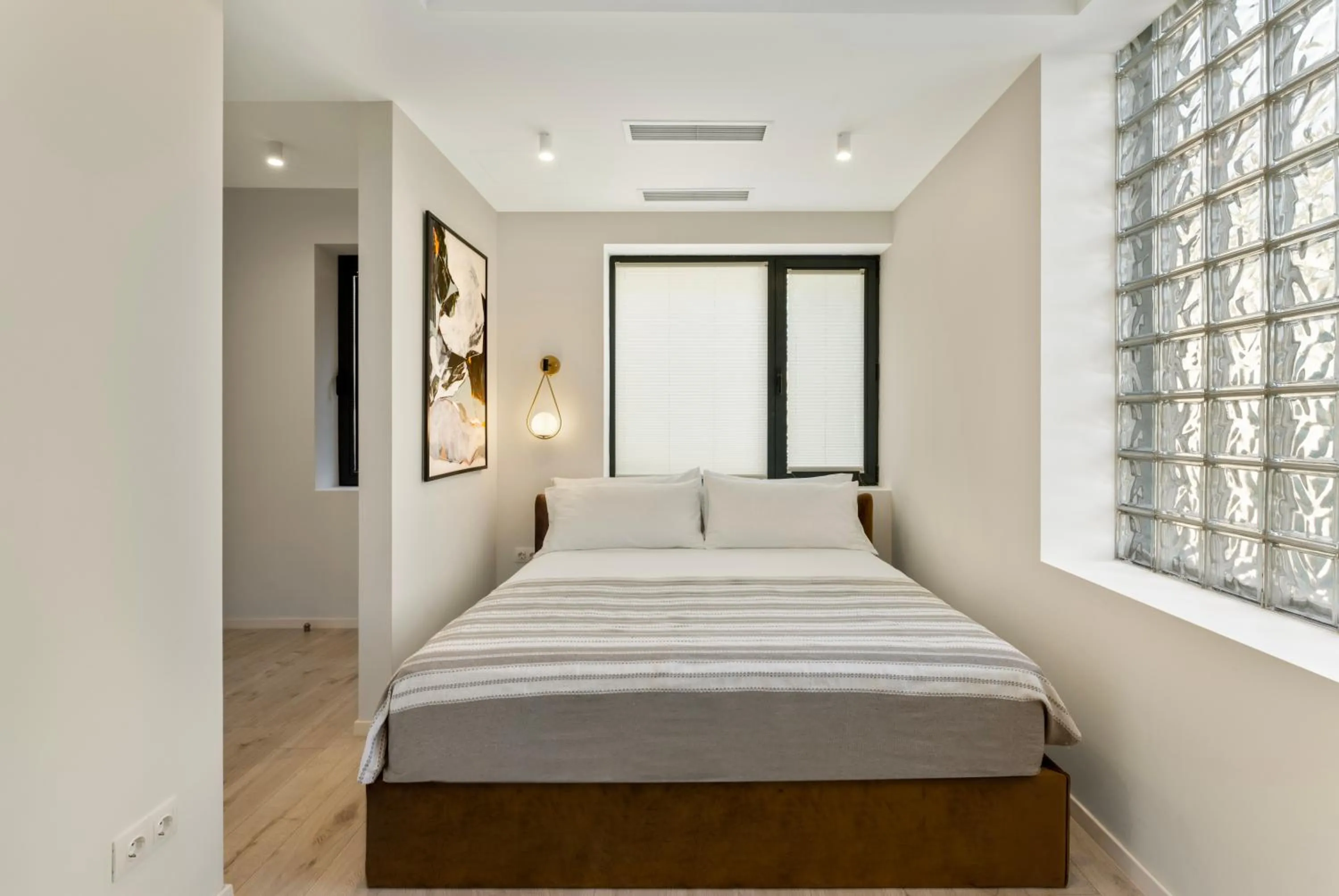 Bed in Solridge Aparthotel