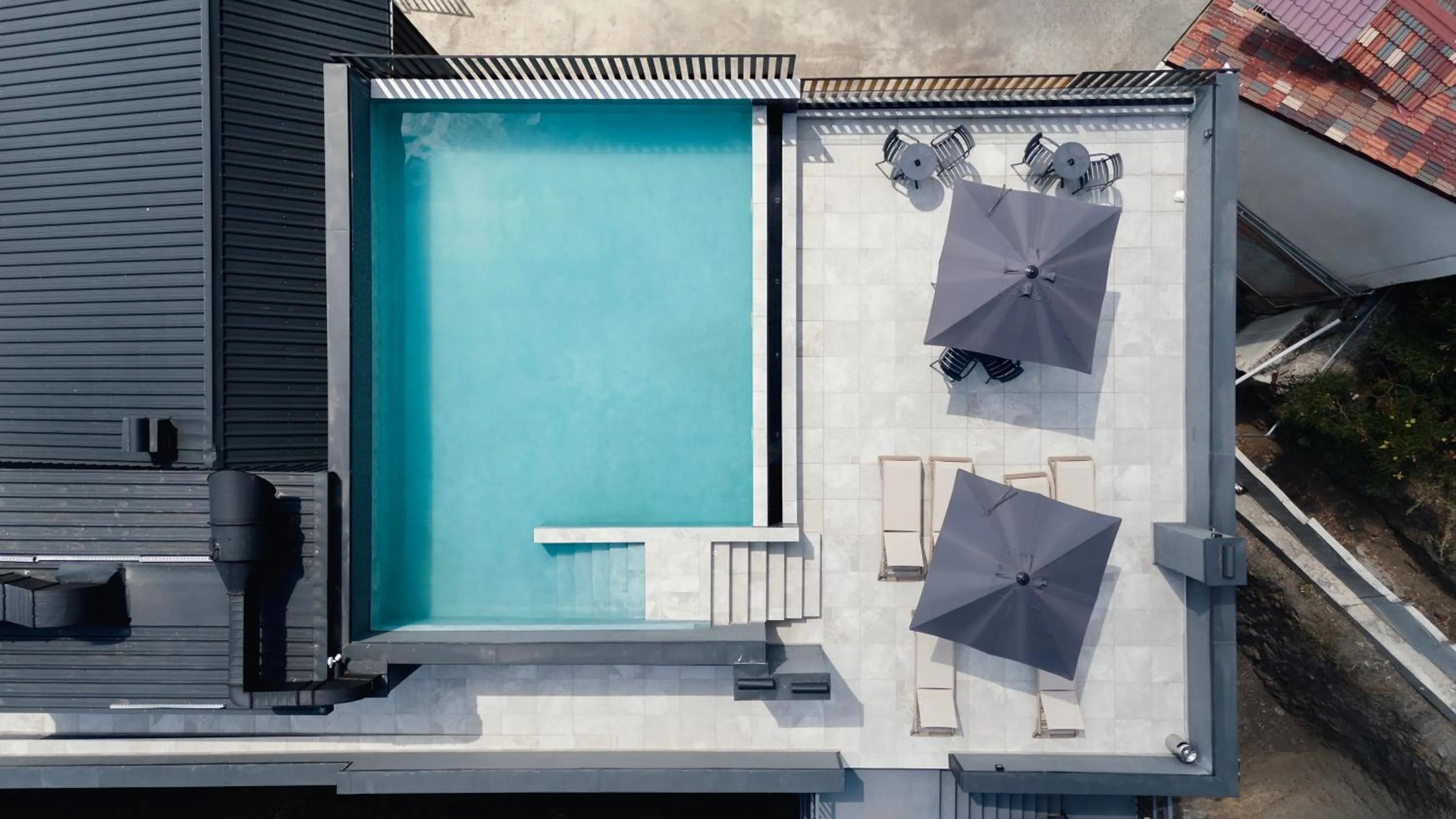 Pool view in Solridge Aparthotel