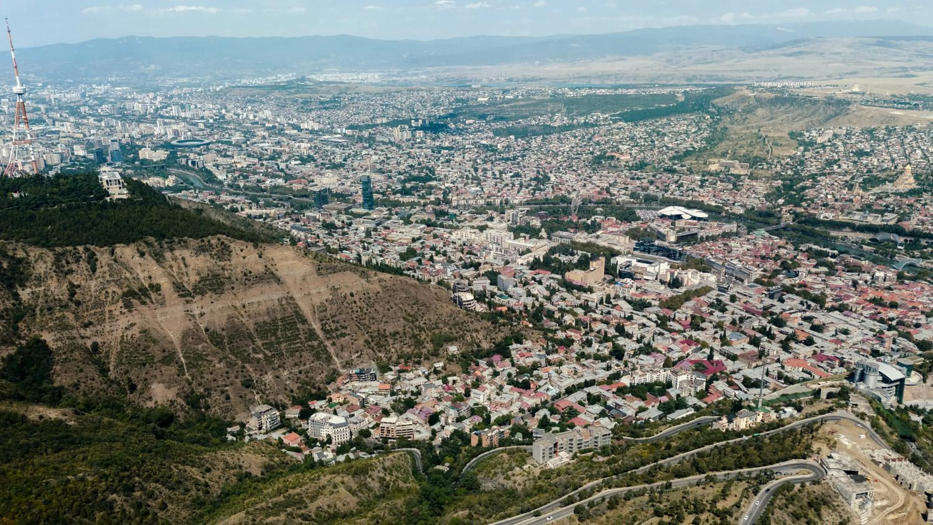 City view in Solridge Aparthotel