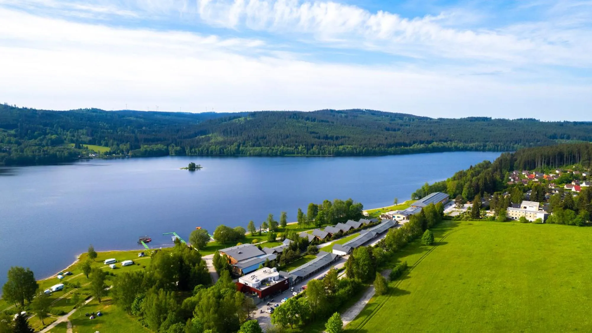 Property building in Amenity Hotel & Resort Lipno