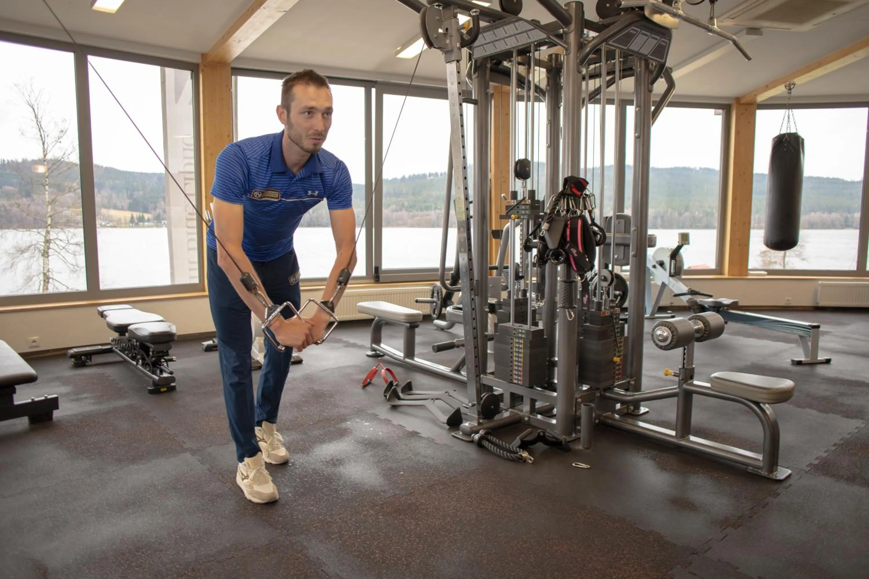 Fitness centre/facilities in Amenity Hotel & Resort Lipno