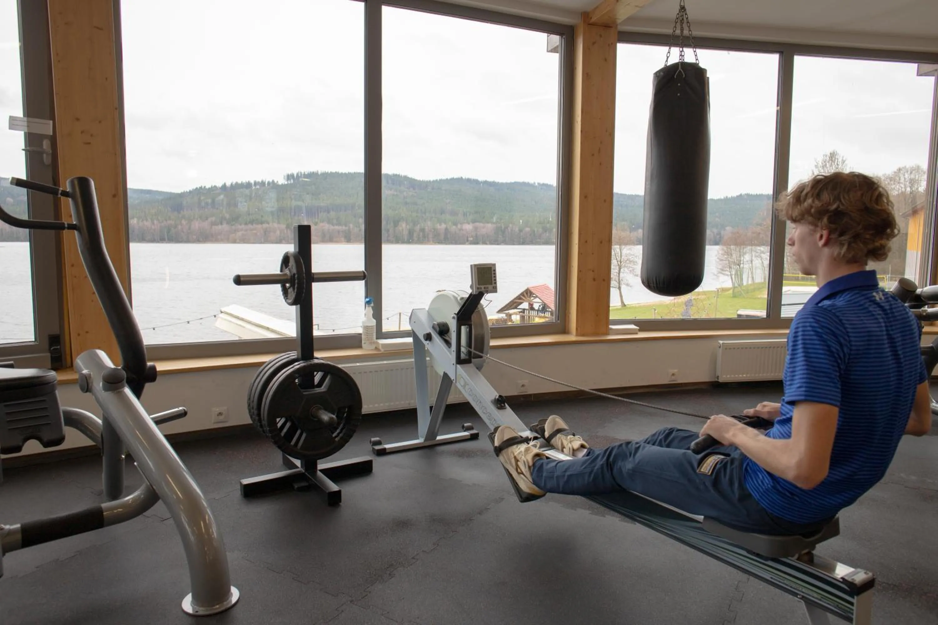 Fitness centre/facilities in Amenity Hotel & Resort Lipno