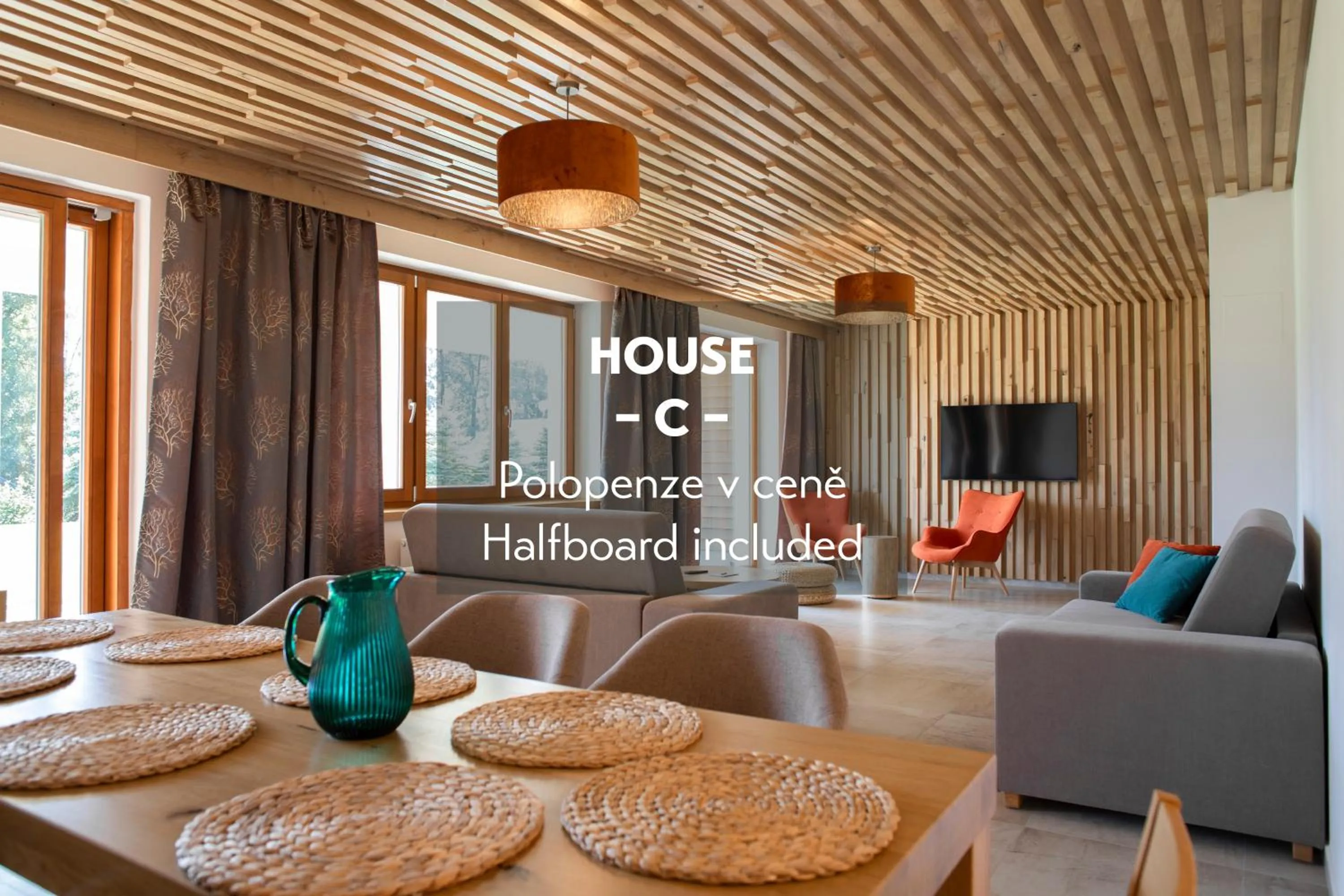 Living room in Amenity Hotel & Resort Lipno