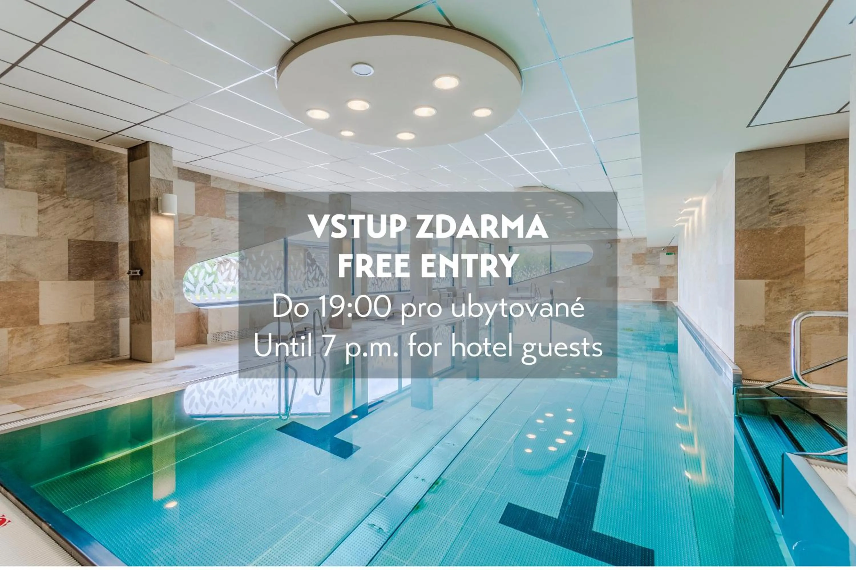 Swimming pool in Amenity Hotel & Resort Lipno