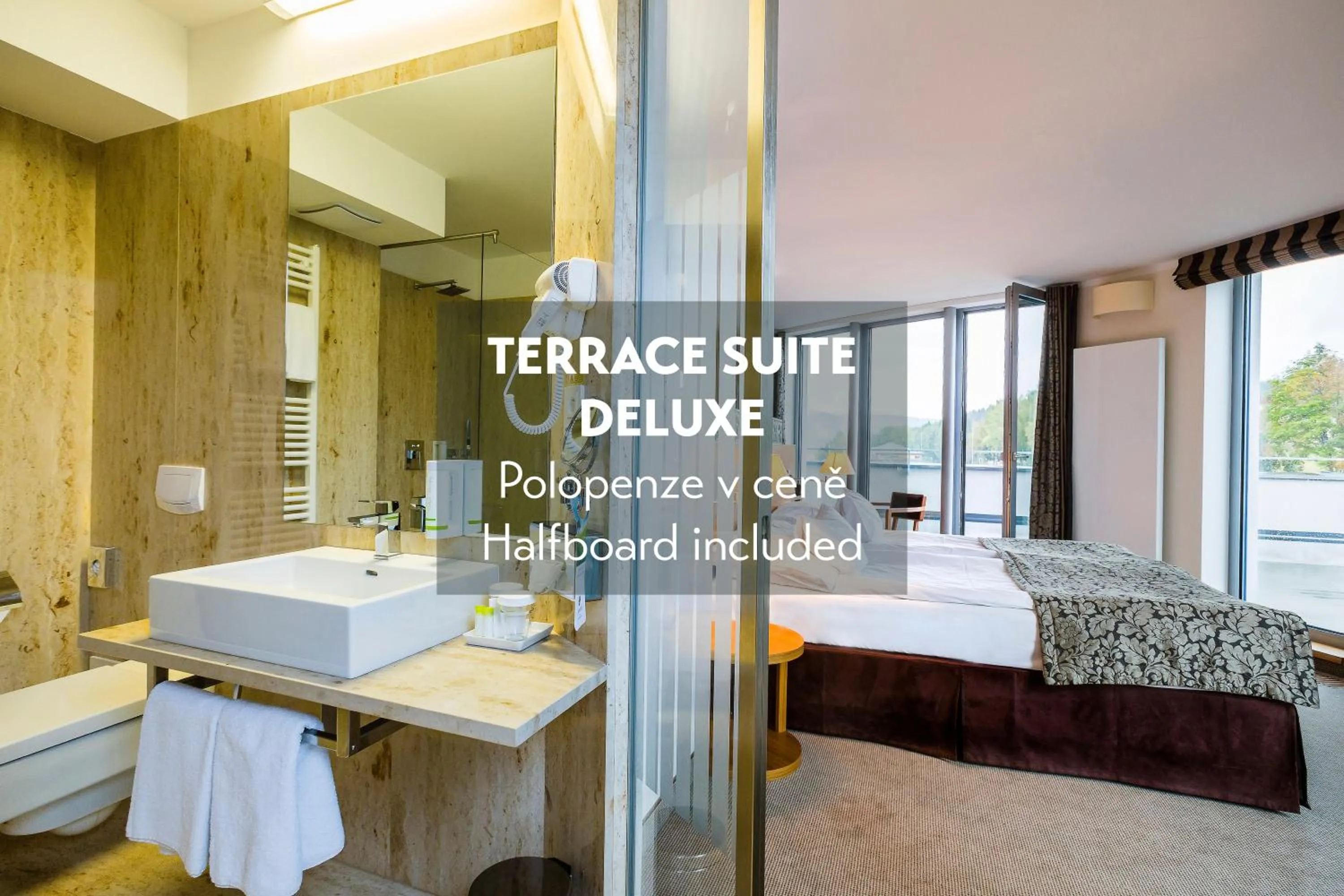 Bathroom in Amenity Hotel & Resort Lipno