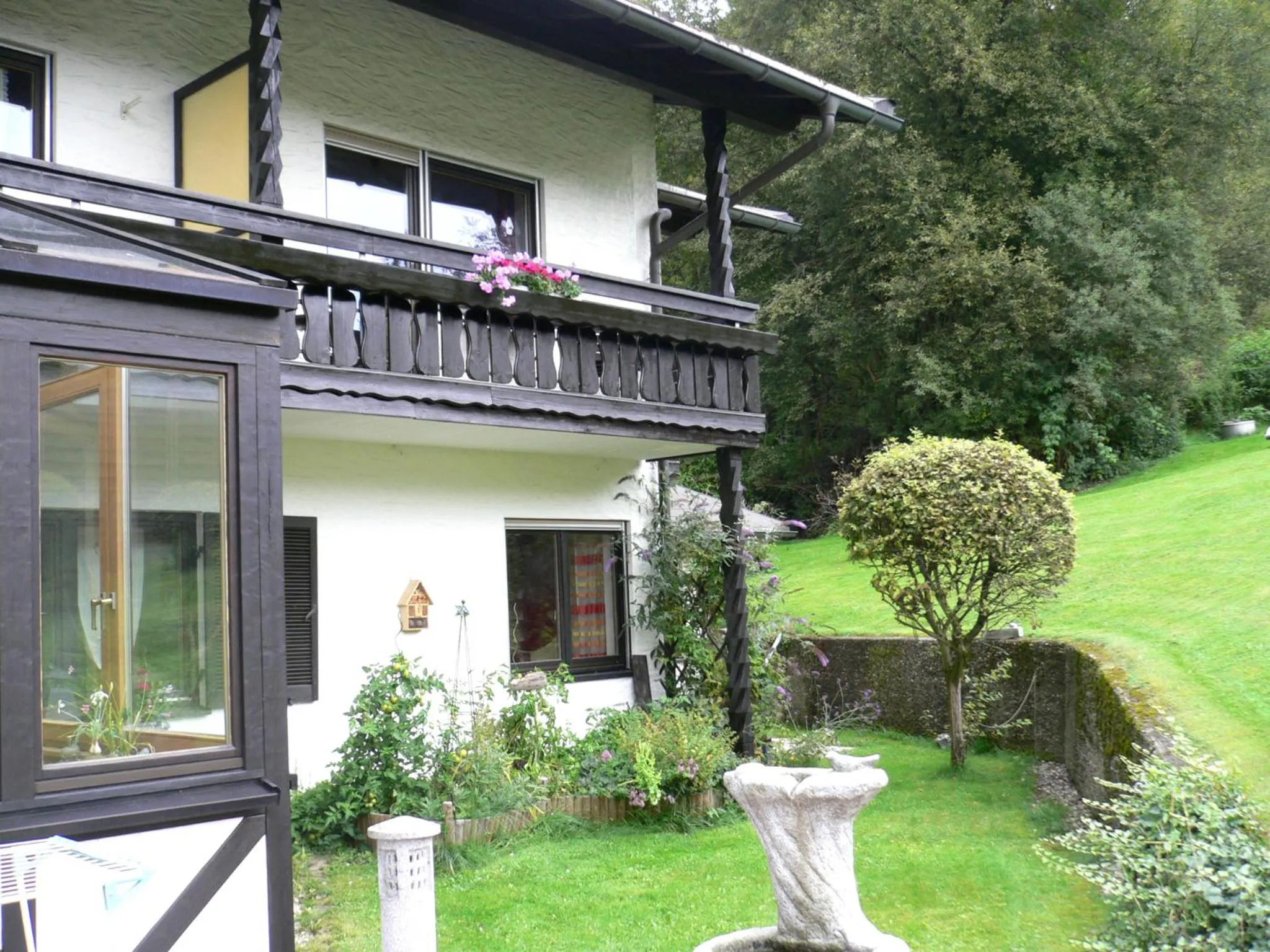 Garden in Gästehaus Riedl