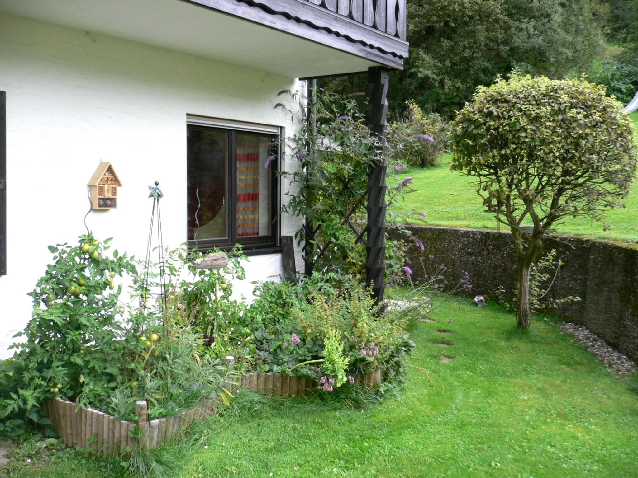 Garden in Gästehaus Riedl