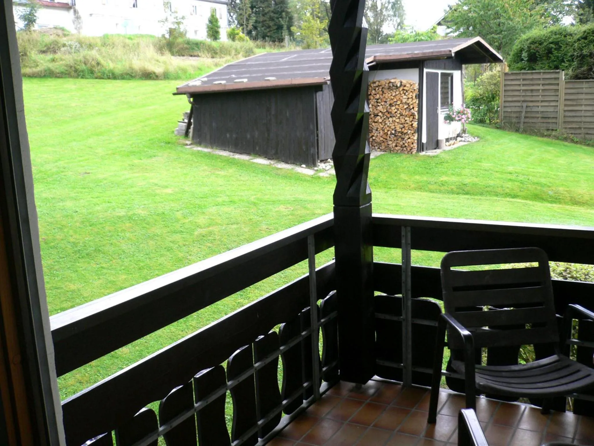 Balcony/Terrace in Gästehaus Riedl