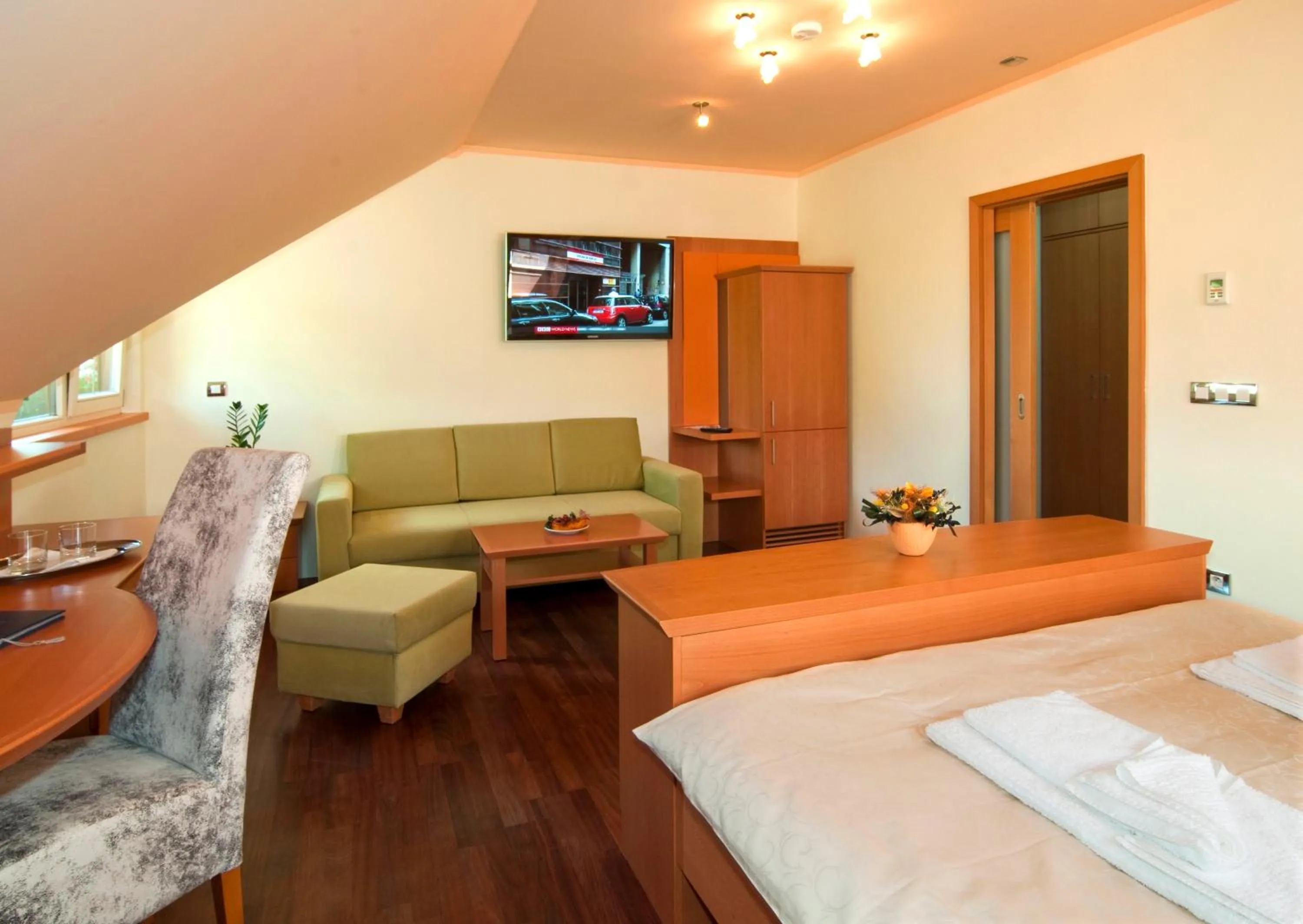 Photo of the whole room, Bed in Heipark Tošovice