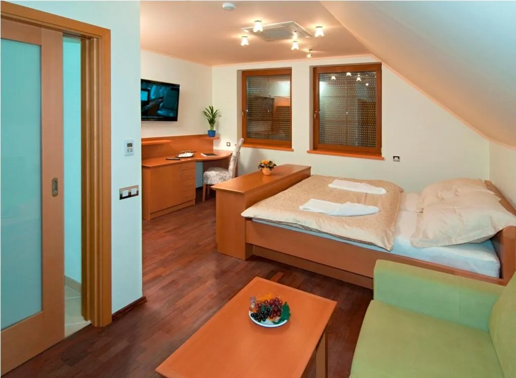 Bedroom, Bed in Heipark Tošovice