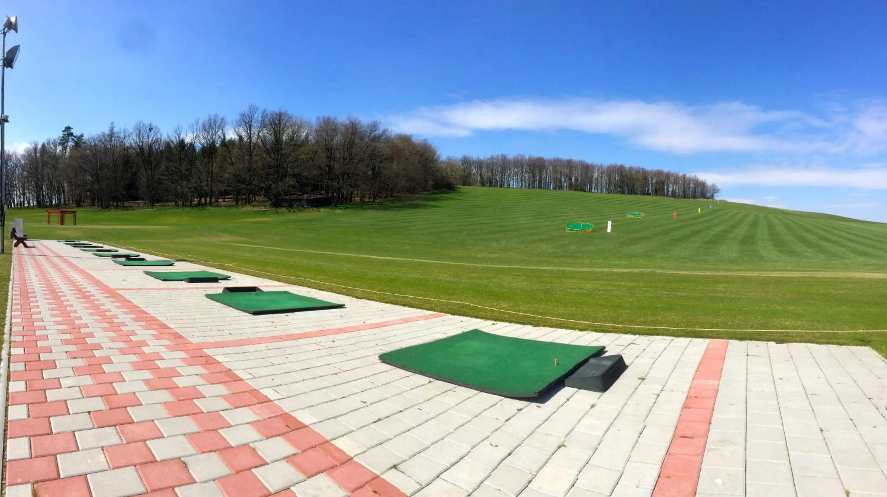 Golfcourse in Heipark Tošovice