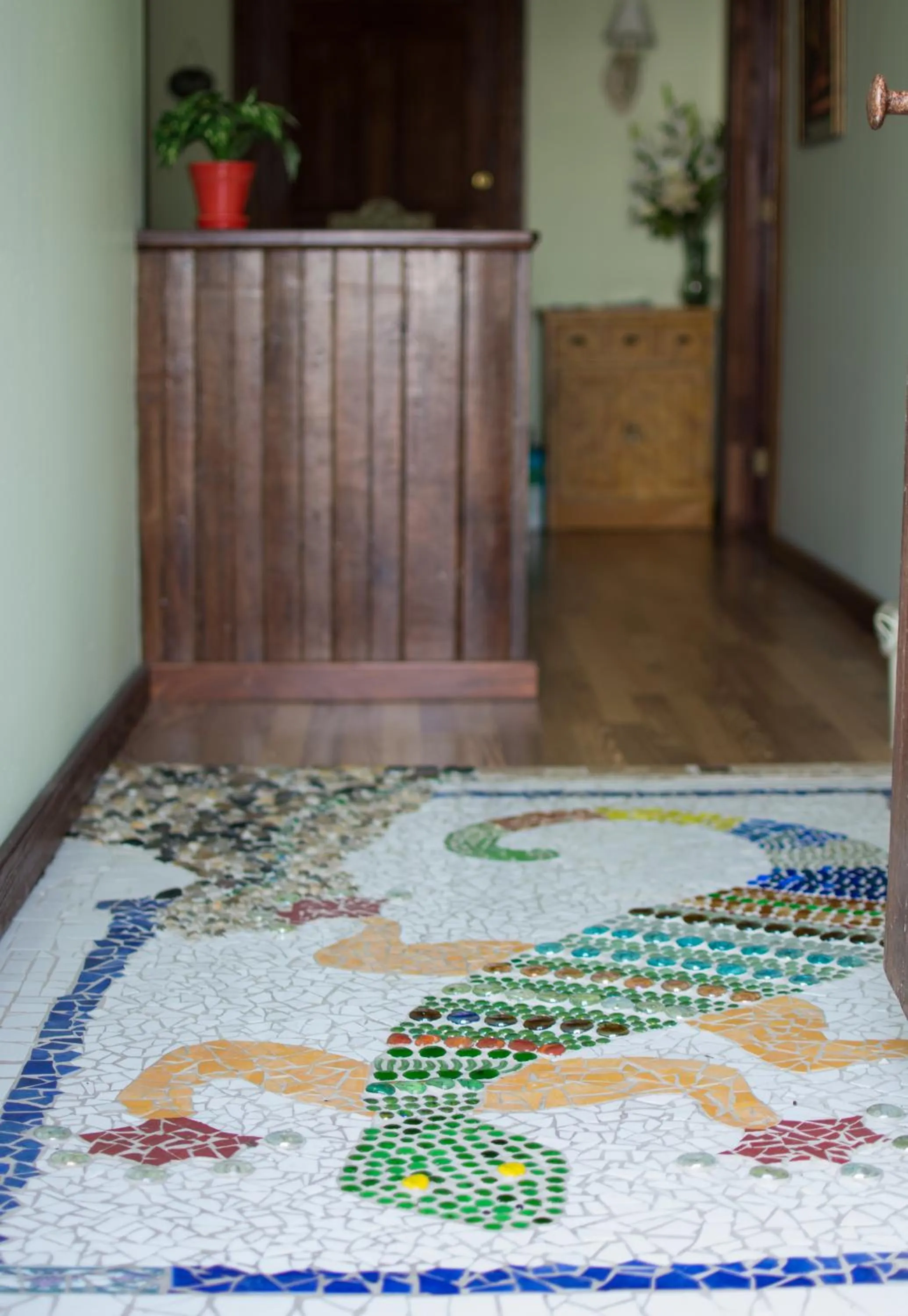 Decorative detail in Gîte du Village - Deschambault
