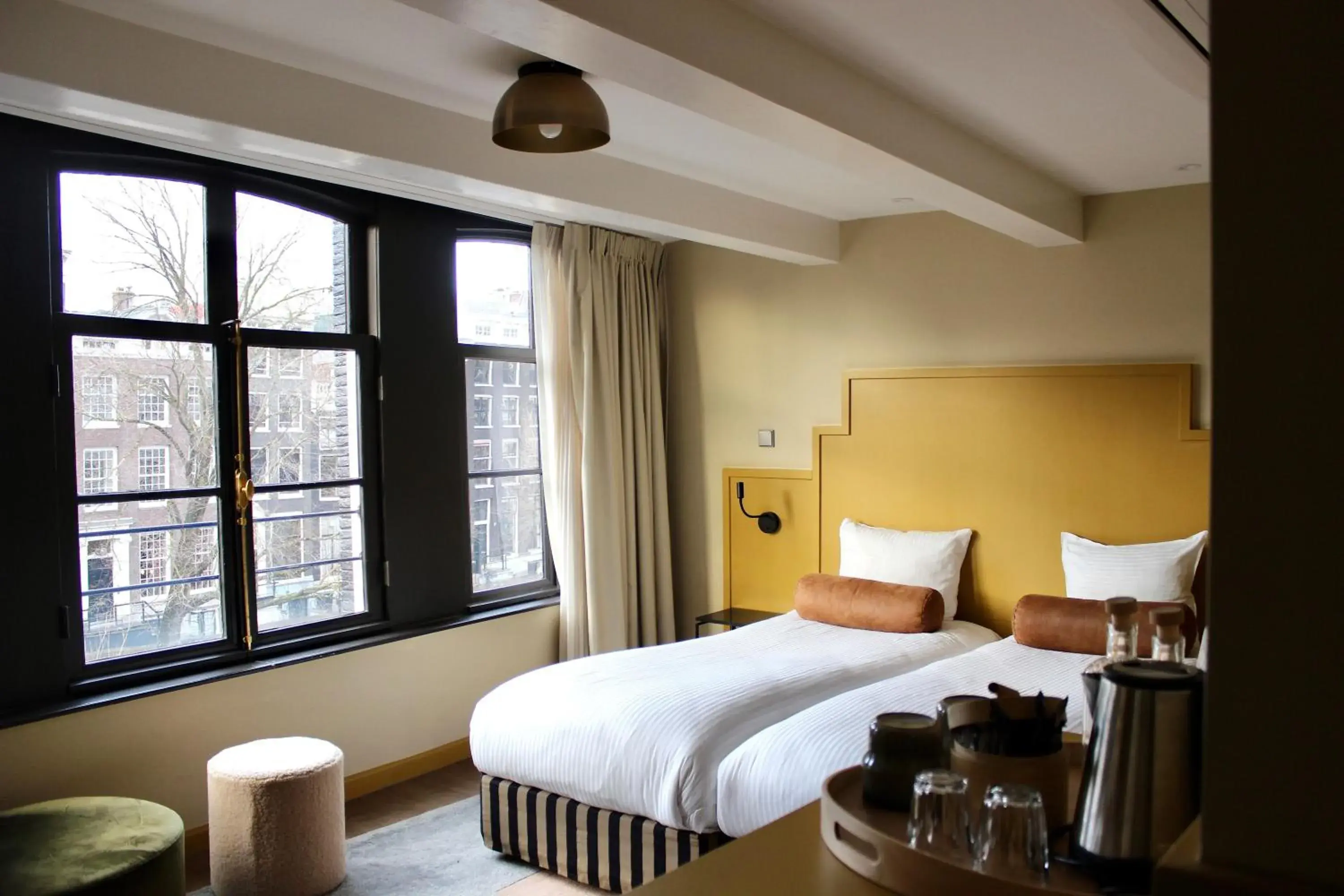 Deluxe Twin Room with Canal View in The Times Hotel Deluxe Twin Room with Canal View in The Times Hotel