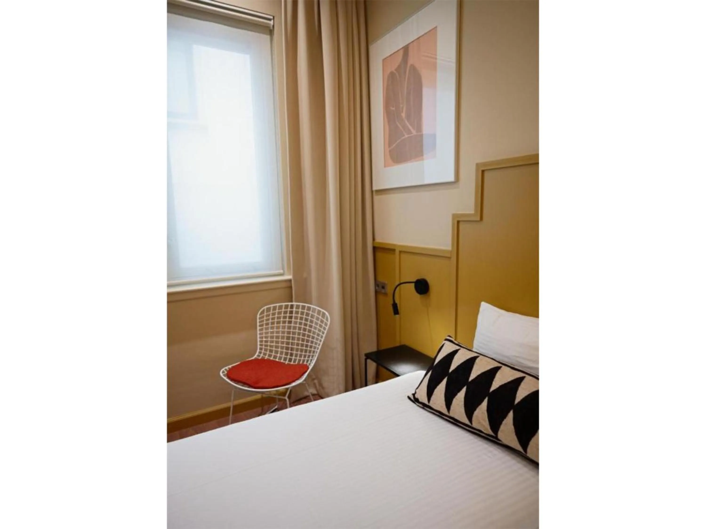 Bed in The Times Hotel