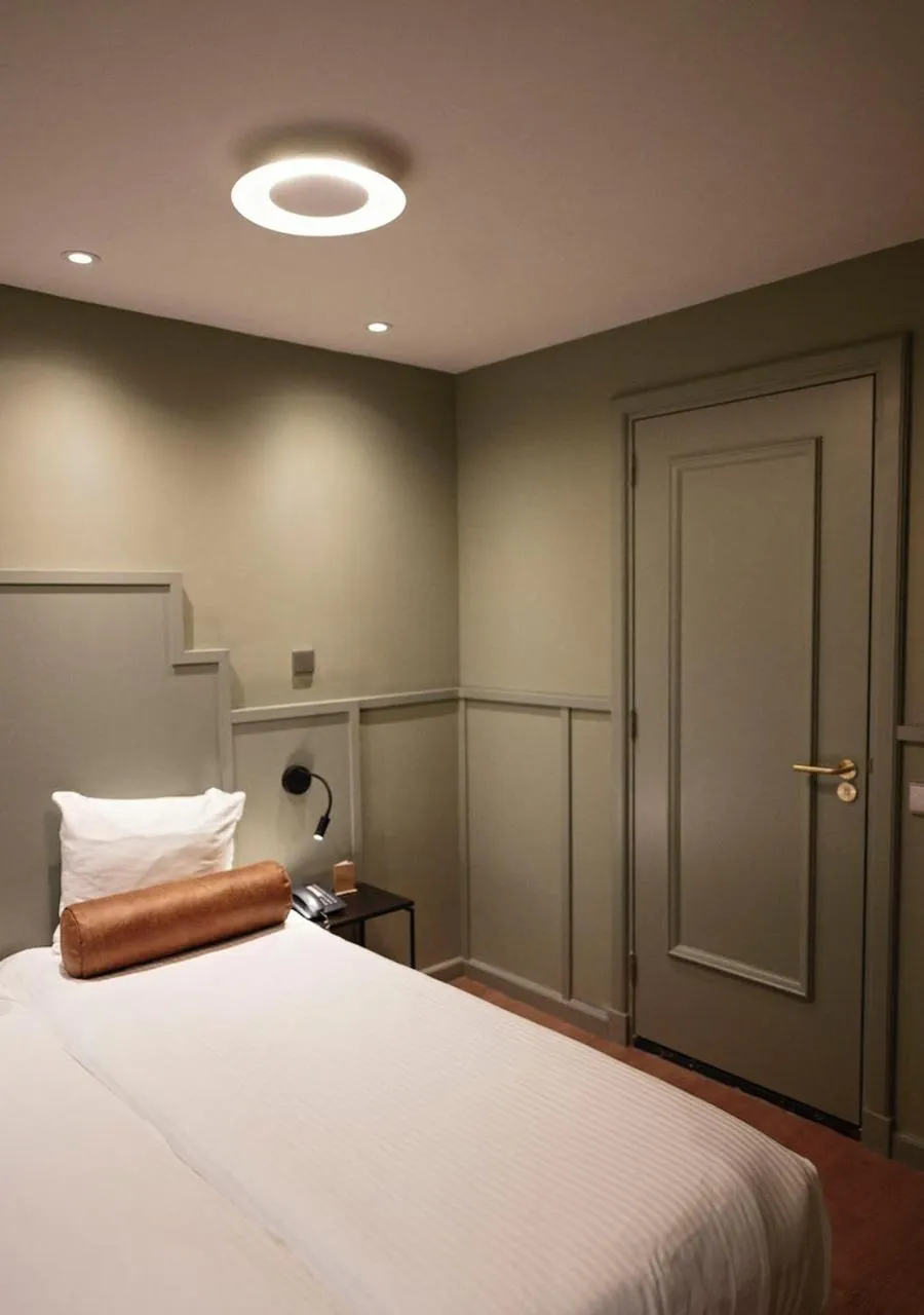 Bed in The Times Hotel