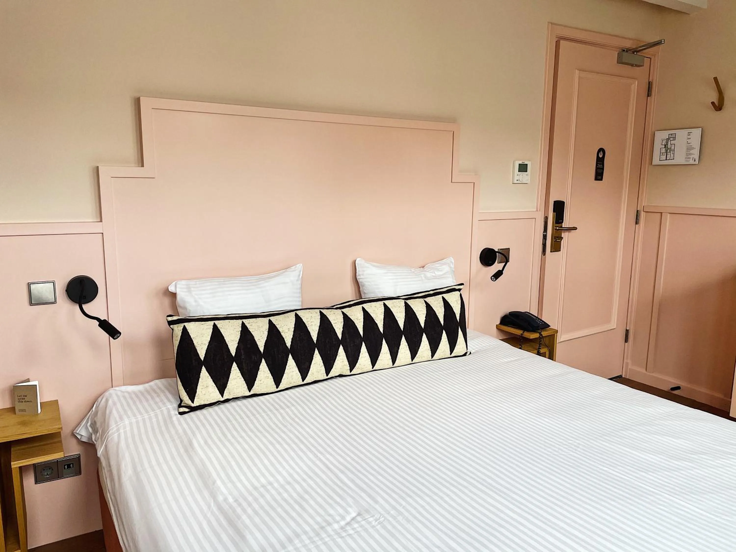 Bed in The Times Hotel