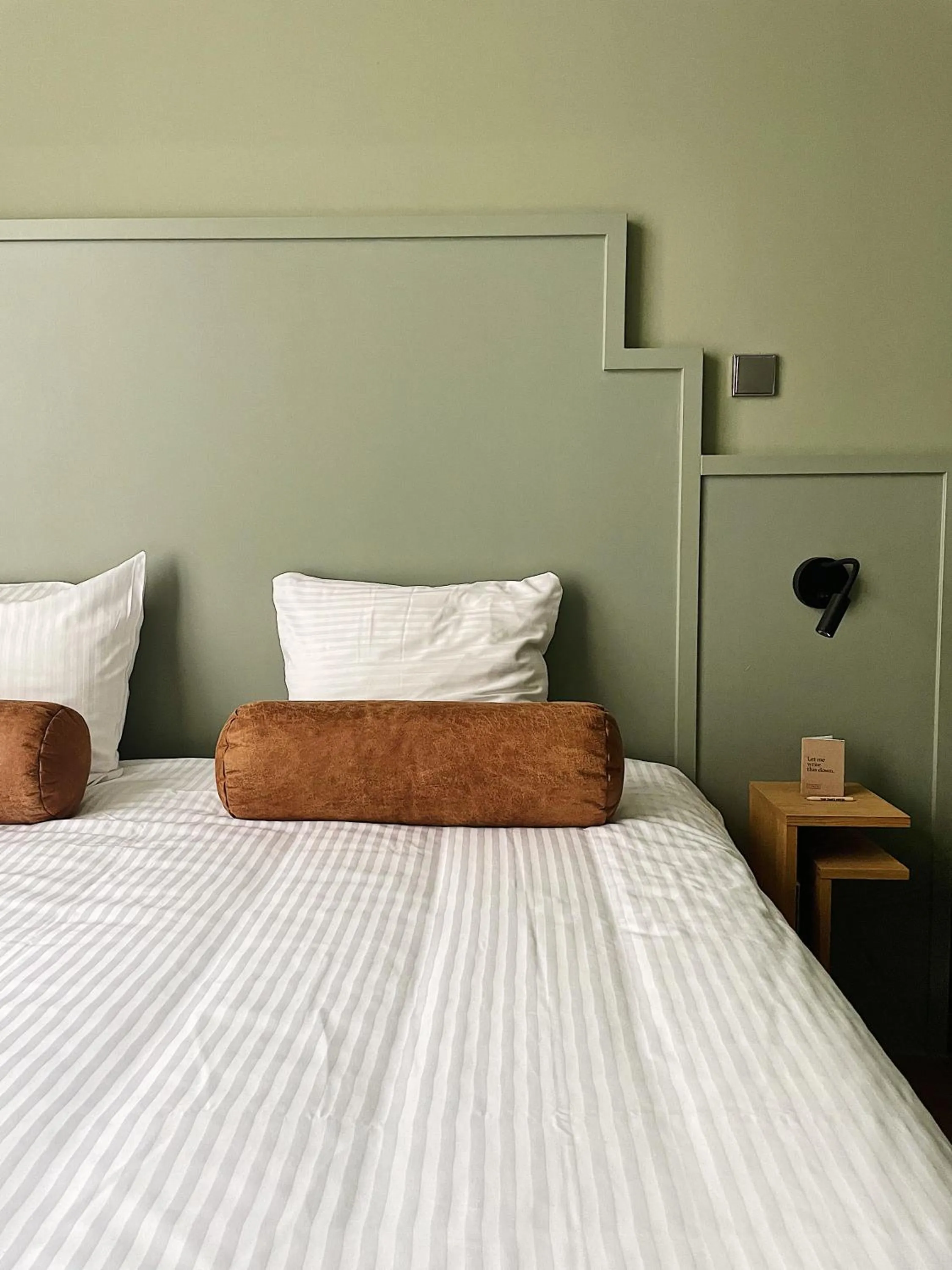 Bed in The Times Hotel