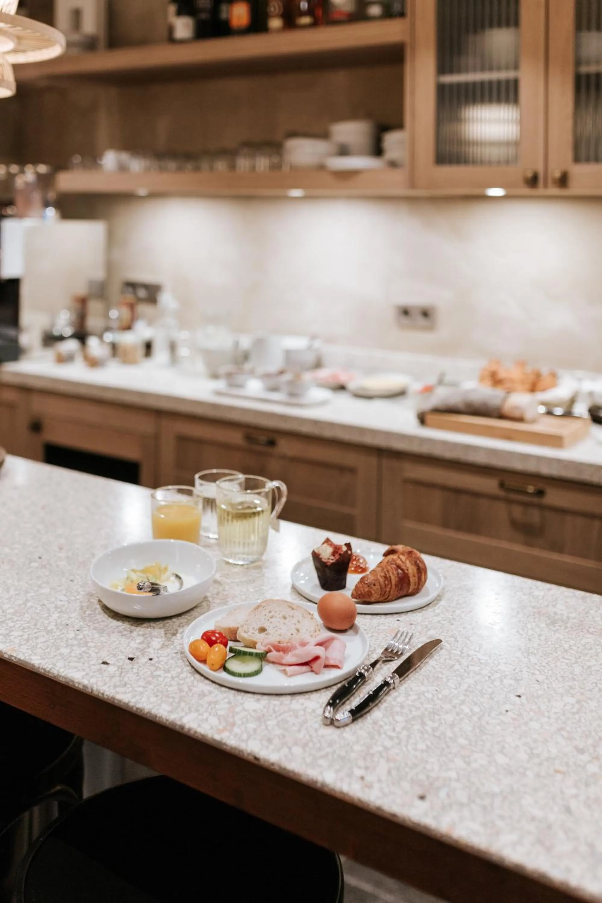 Food close-up in The Times Hotel