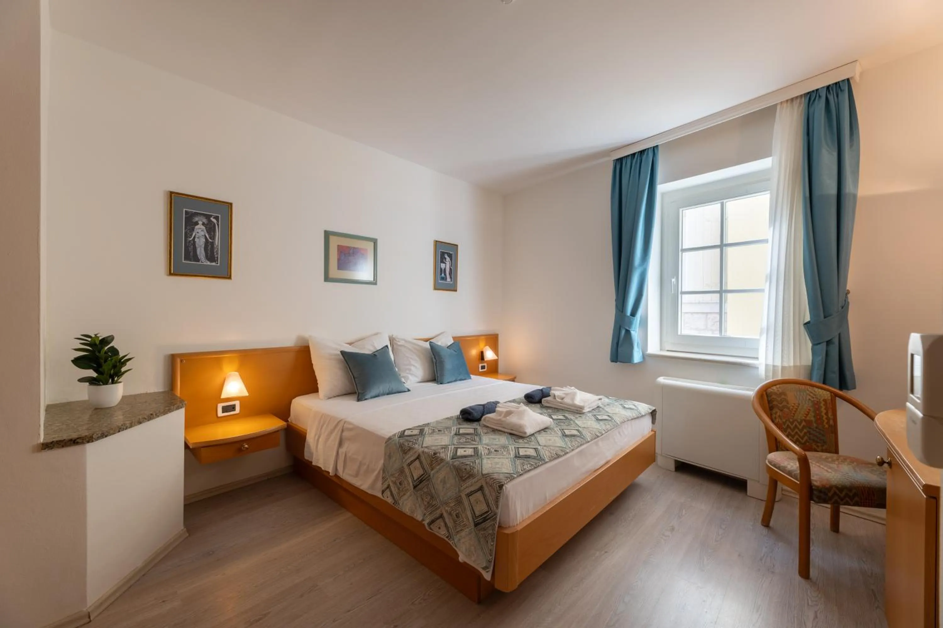 Bed in Villa Fontana