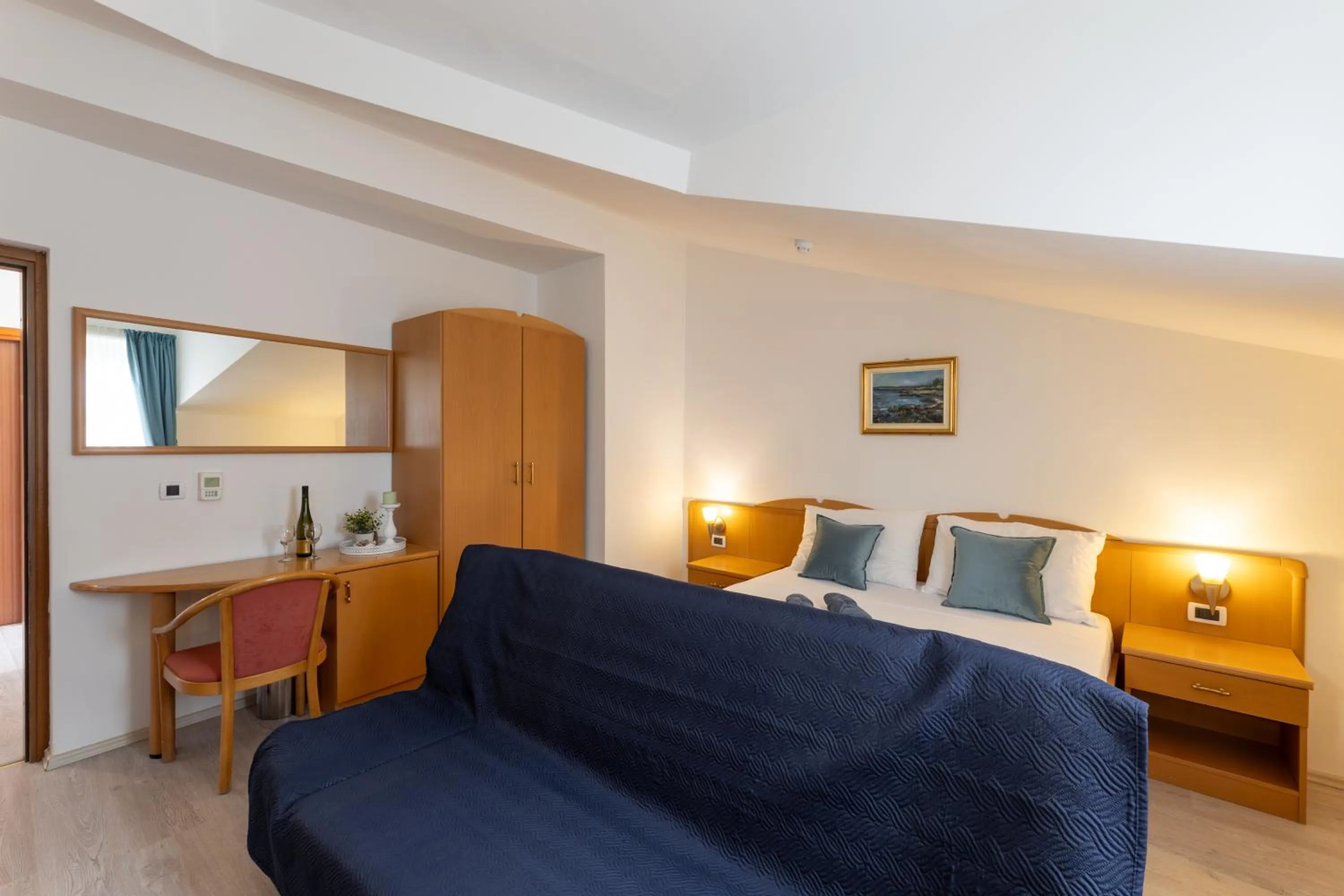 Bed in Villa Fontana