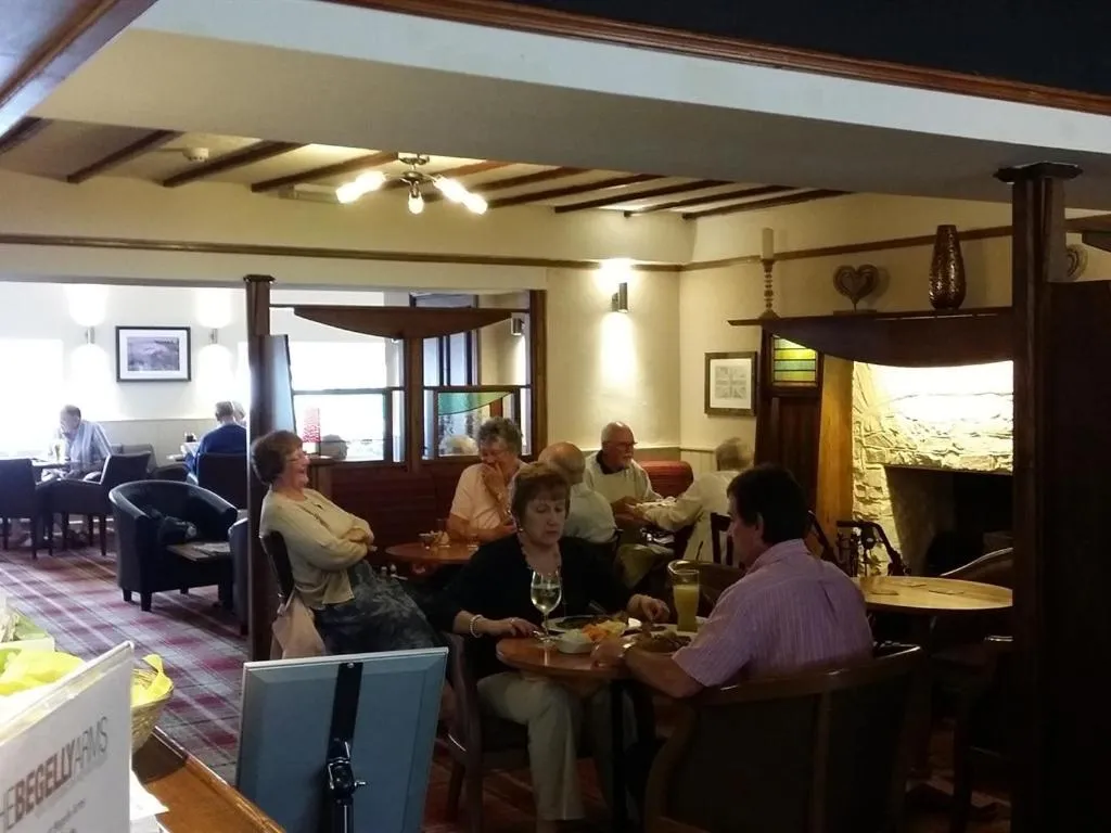 Dining area in The Begelly Arms Hotel