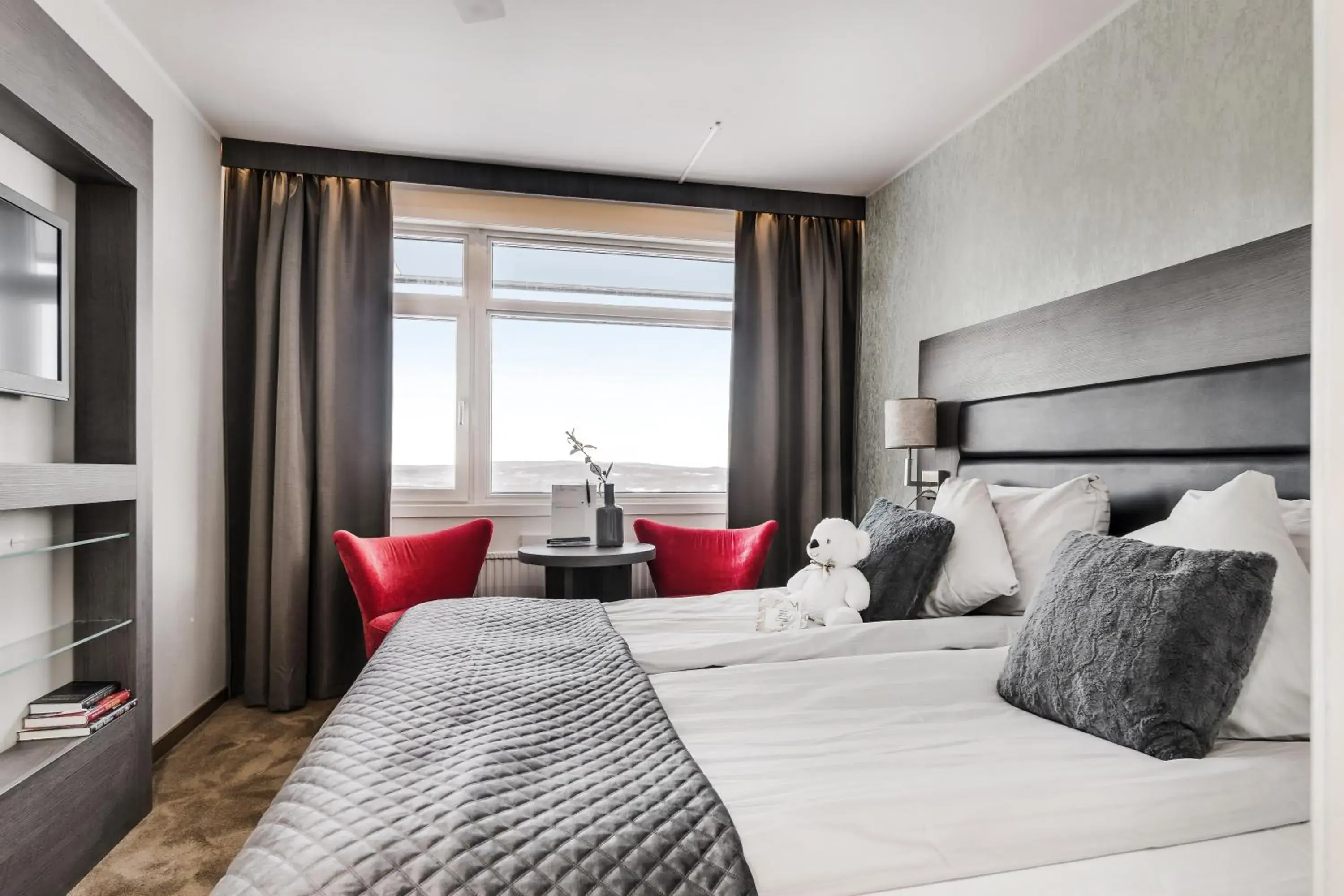 Double Room with Mountain View - single occupancy in Hotell Hallstaberget Double Room with Mountain View - single occupancy in Hotell Hallstaberget