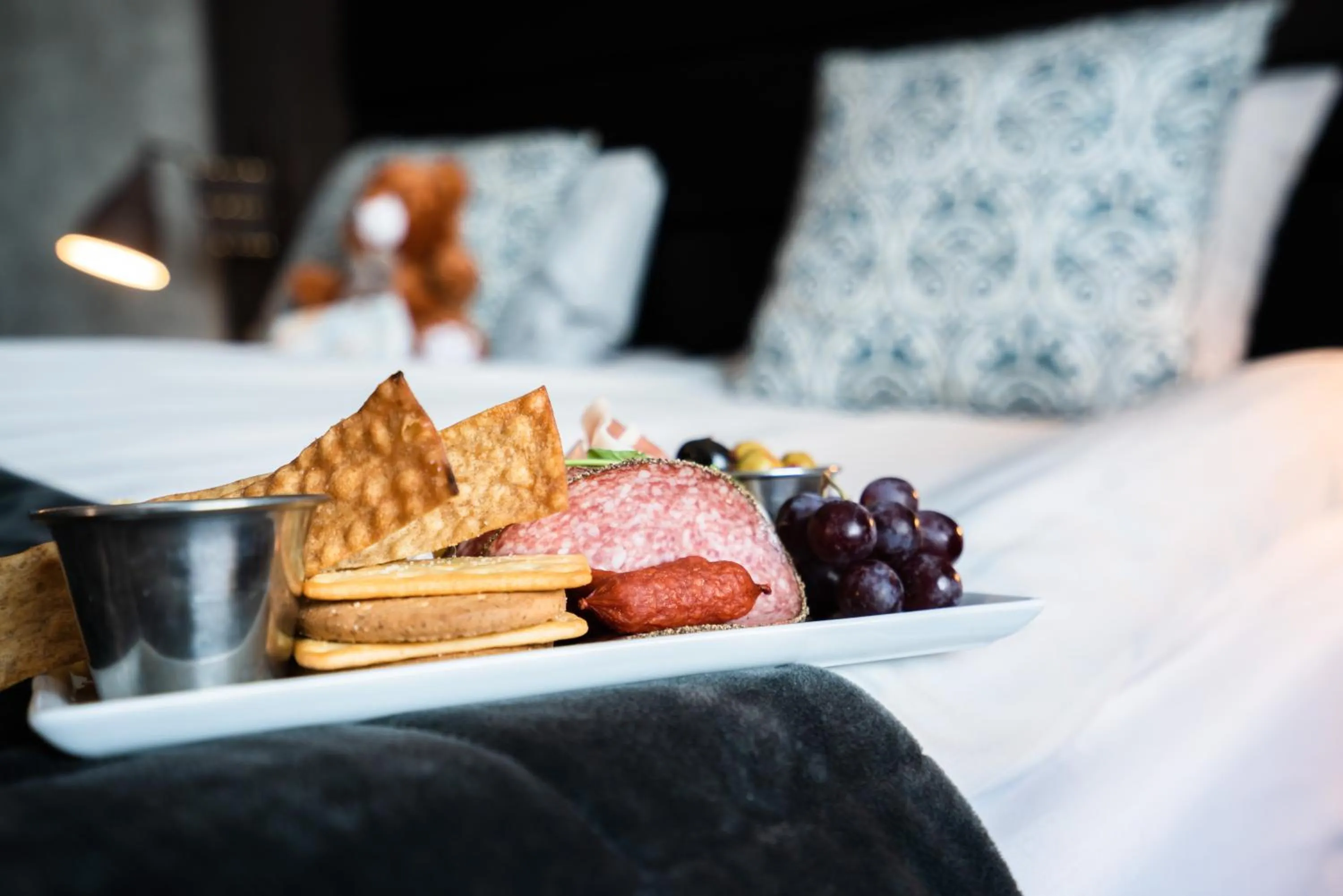 Bed in Hotell Hallstaberget