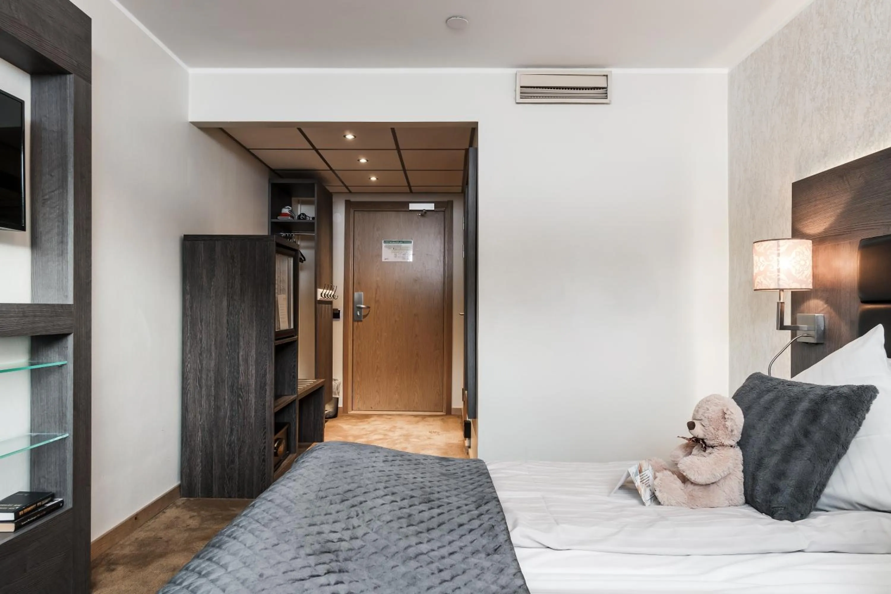 Bed in Hotell Hallstaberget